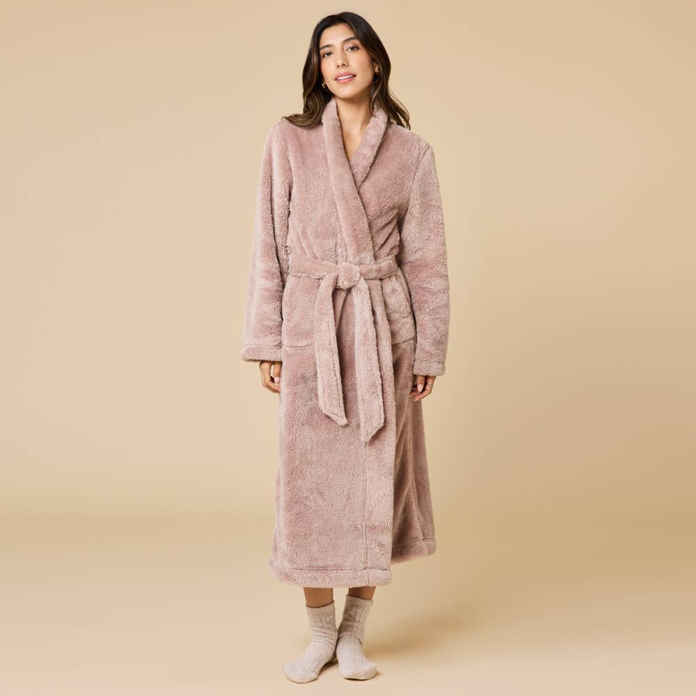 DreamPlush Almond Wrap Robe