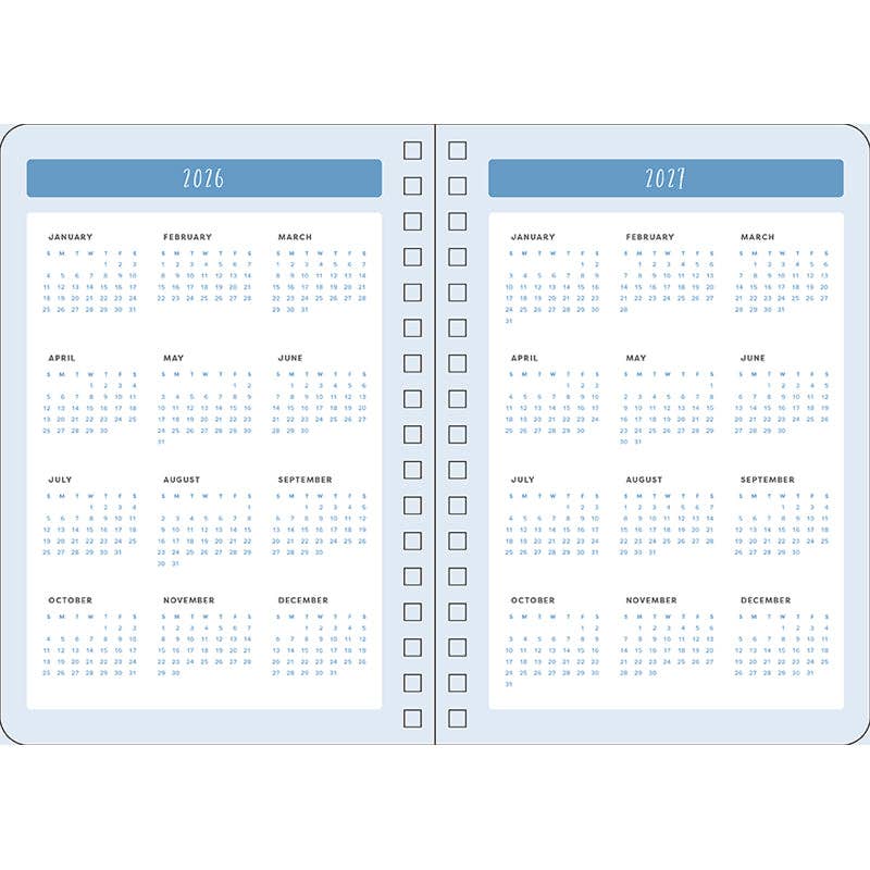 2026 Gilmore Girls 13-Month Weekly Planner