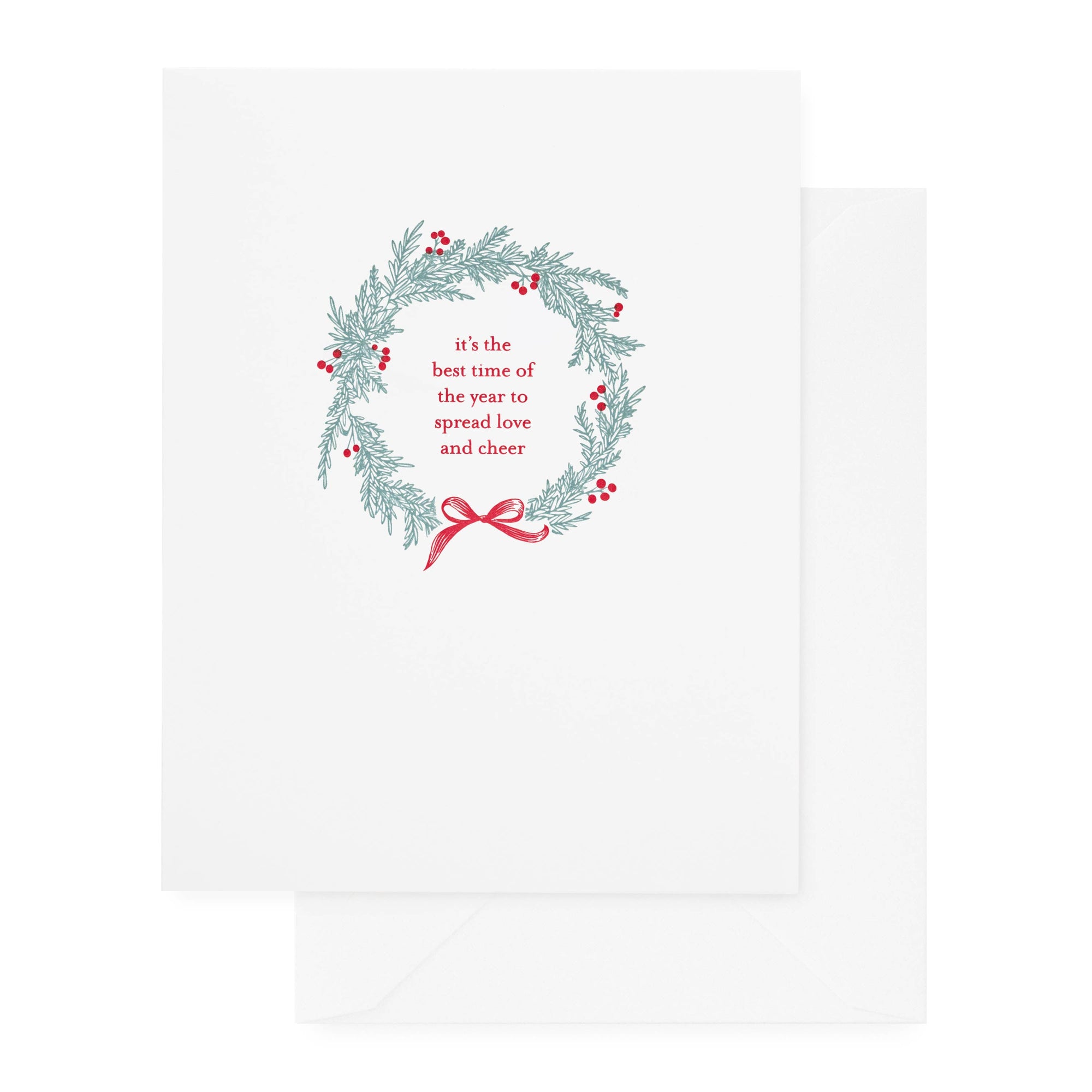 Christmas Wreath Card