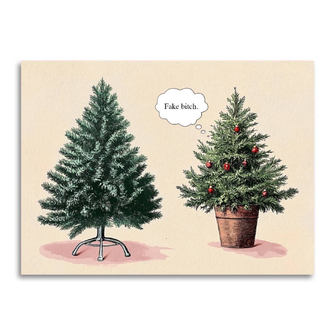Fake Tree Card