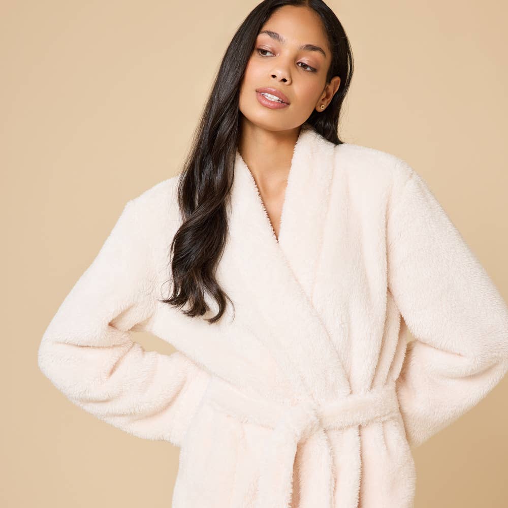 DreamPlush Almond Wrap Robe