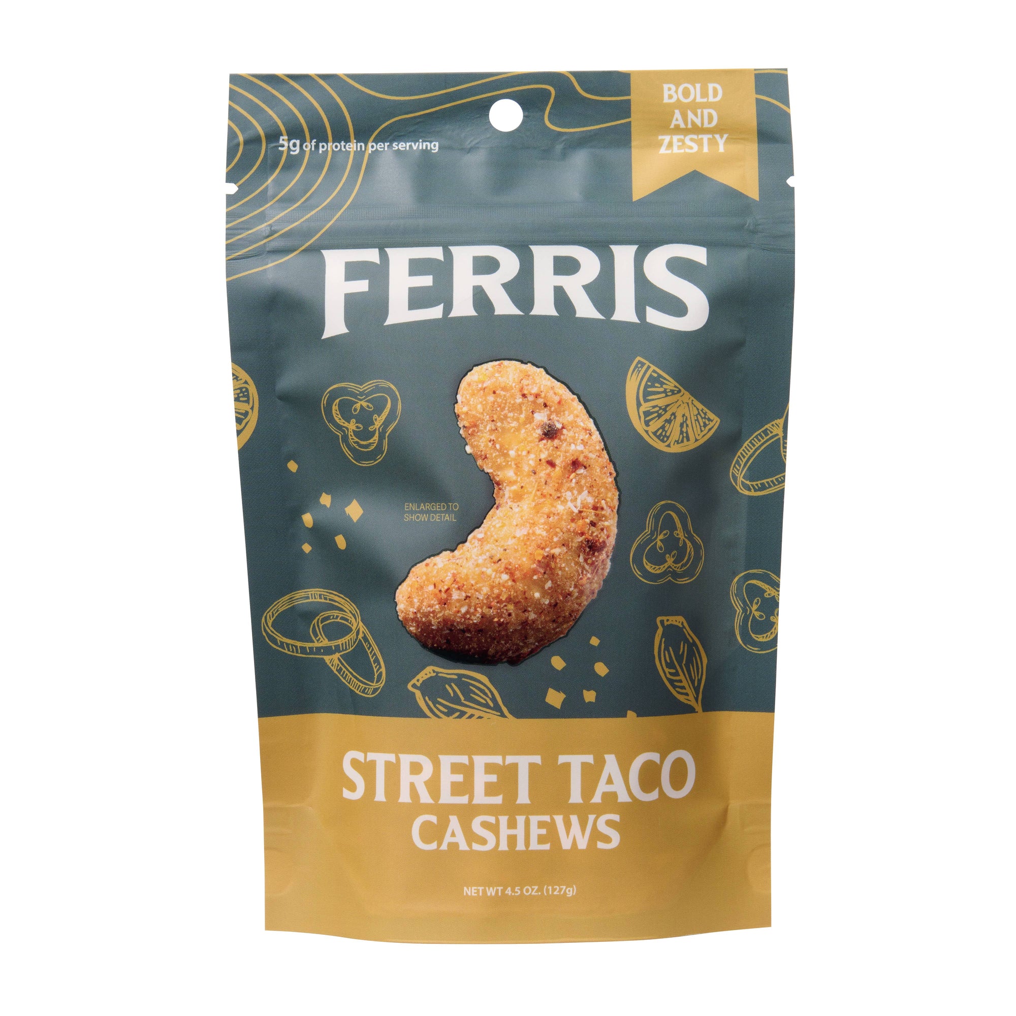 Street Taco Cashews 4.5 oz.