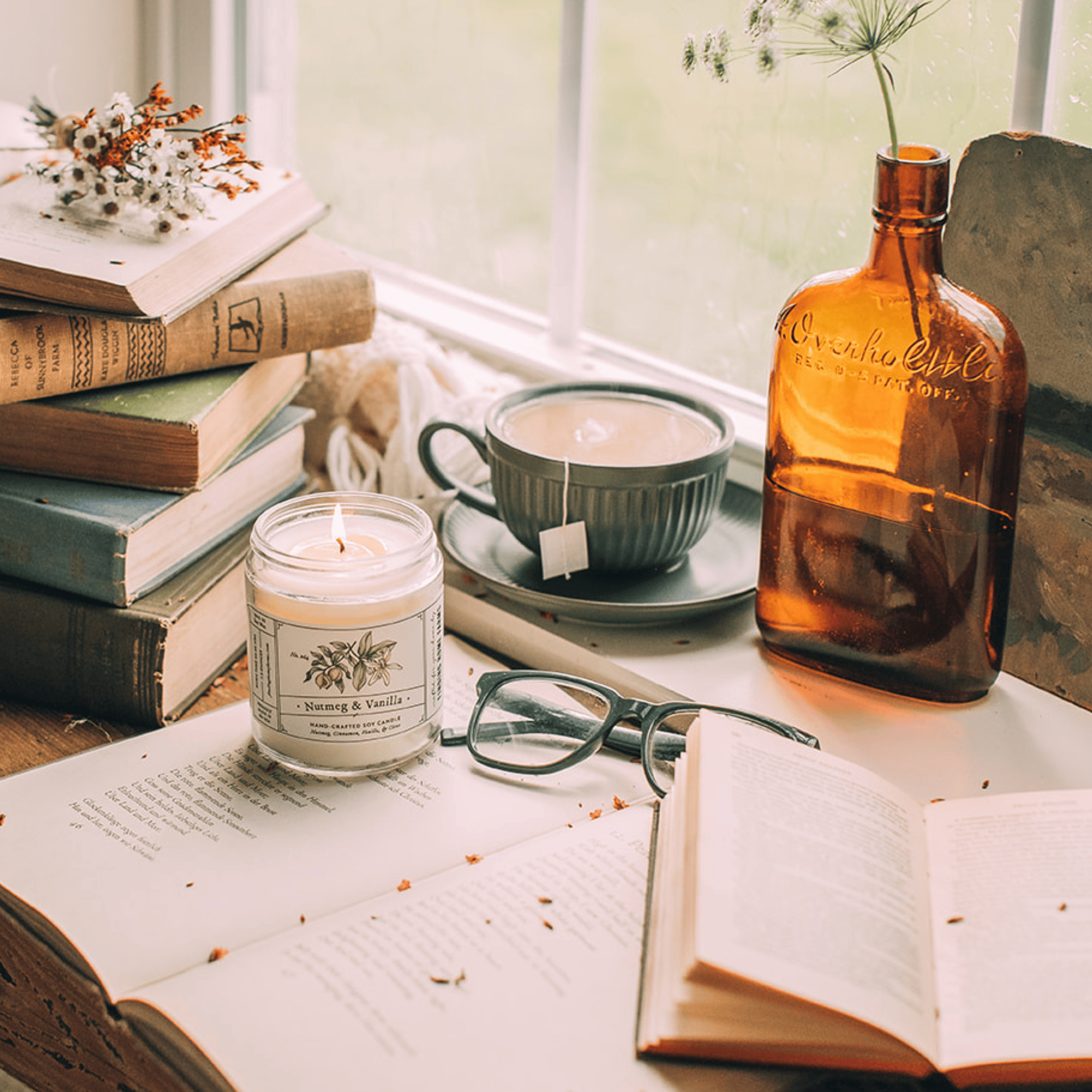 Nutmeg & Vanilla Soy Candle