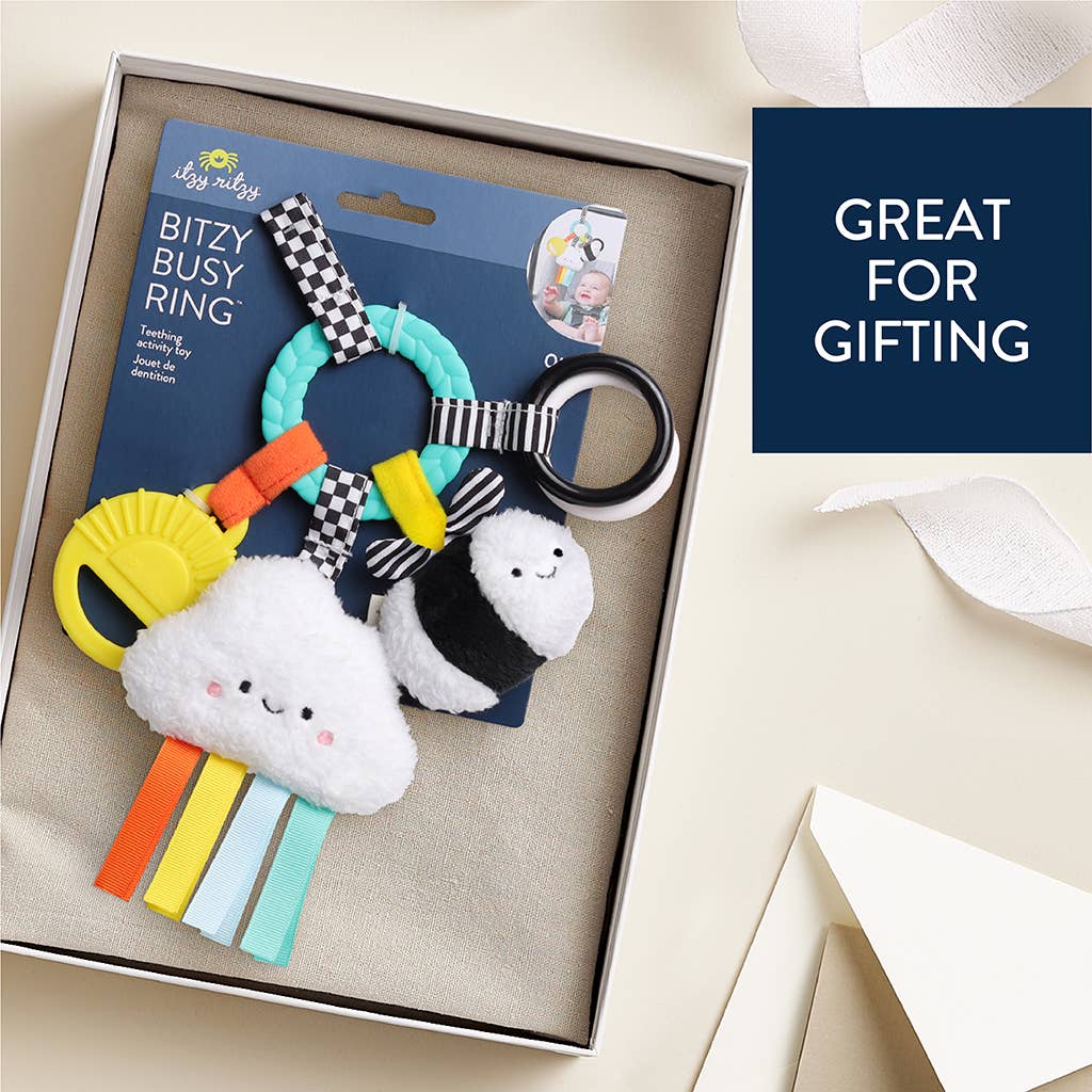 Veggie Bitzy Busy Ring™ Teething Activity Toy