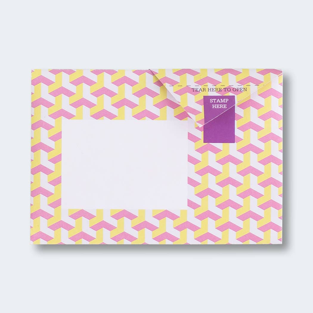 Urban Pigeon Colorful Folding Letter Pack, Pack of 6