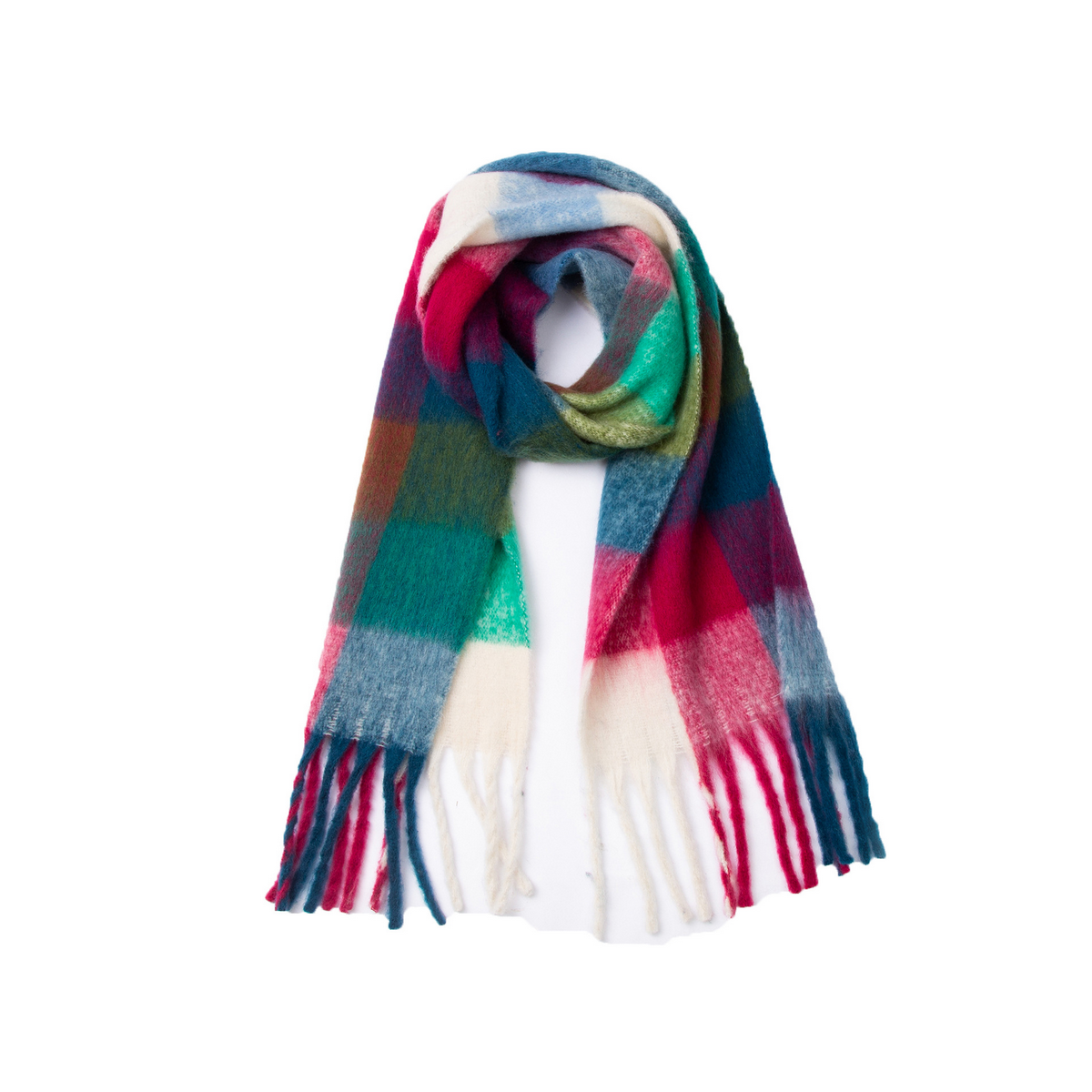 Primary Bright Blanket Scarf
