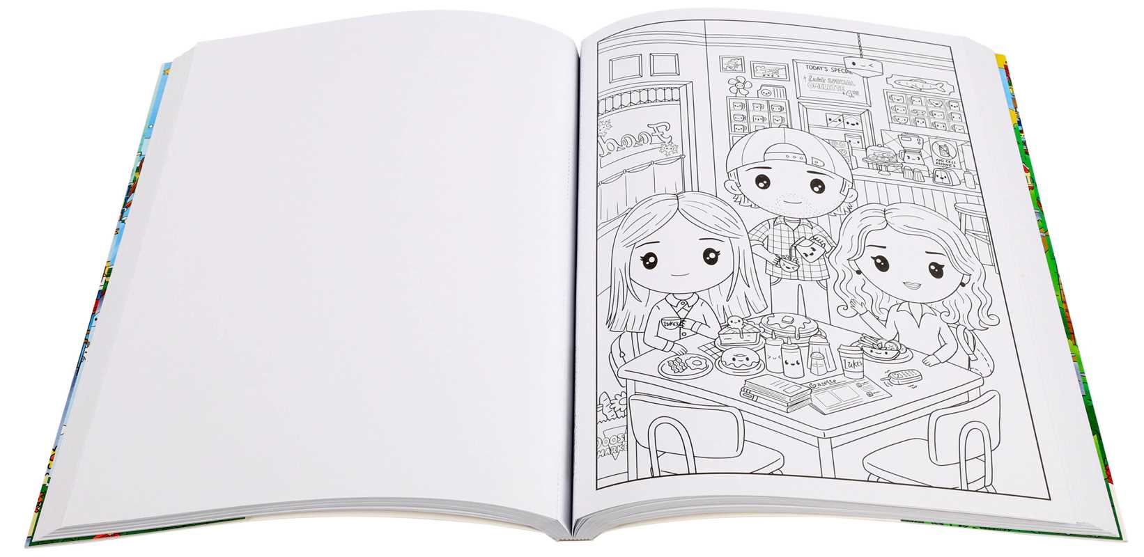 Gilmore Girls Kawaii Coloring Book