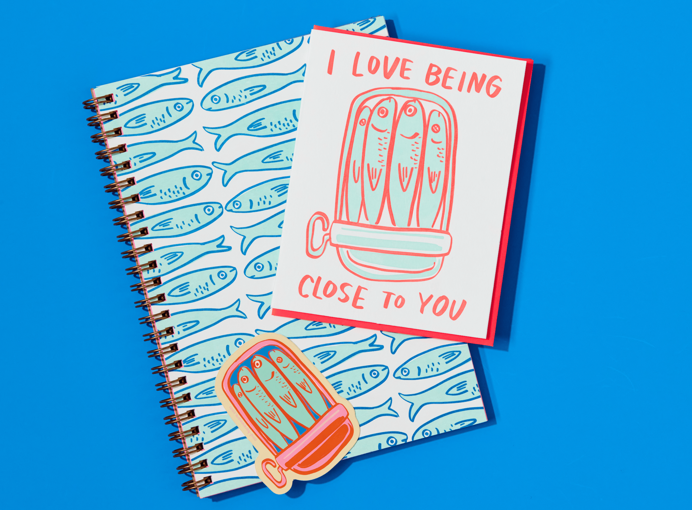Sardine A5 Spiral Notebook