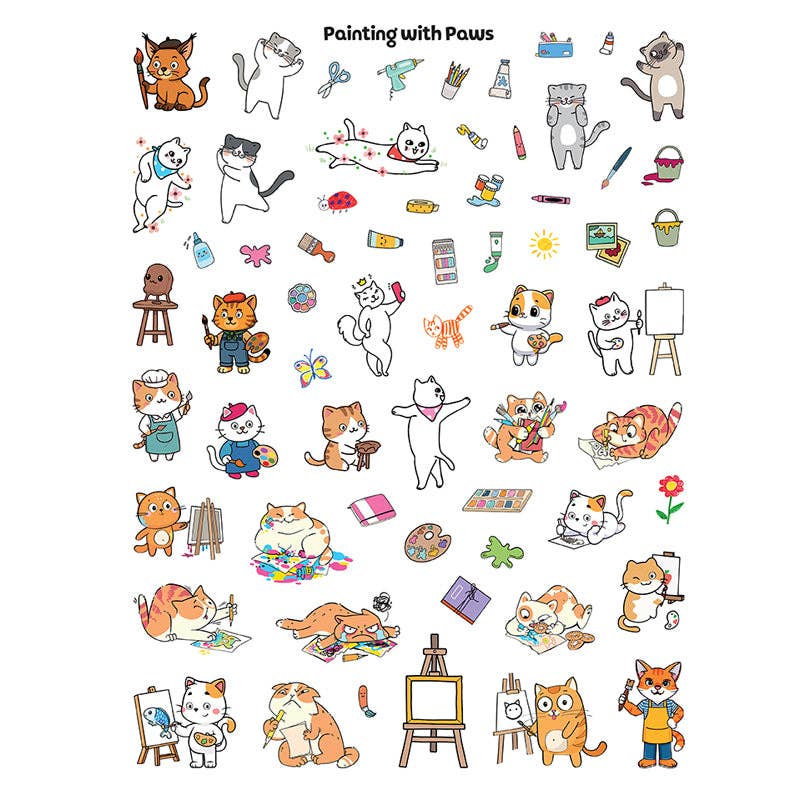 Sticker Party: Cats (1,000 stickers - NEW!)