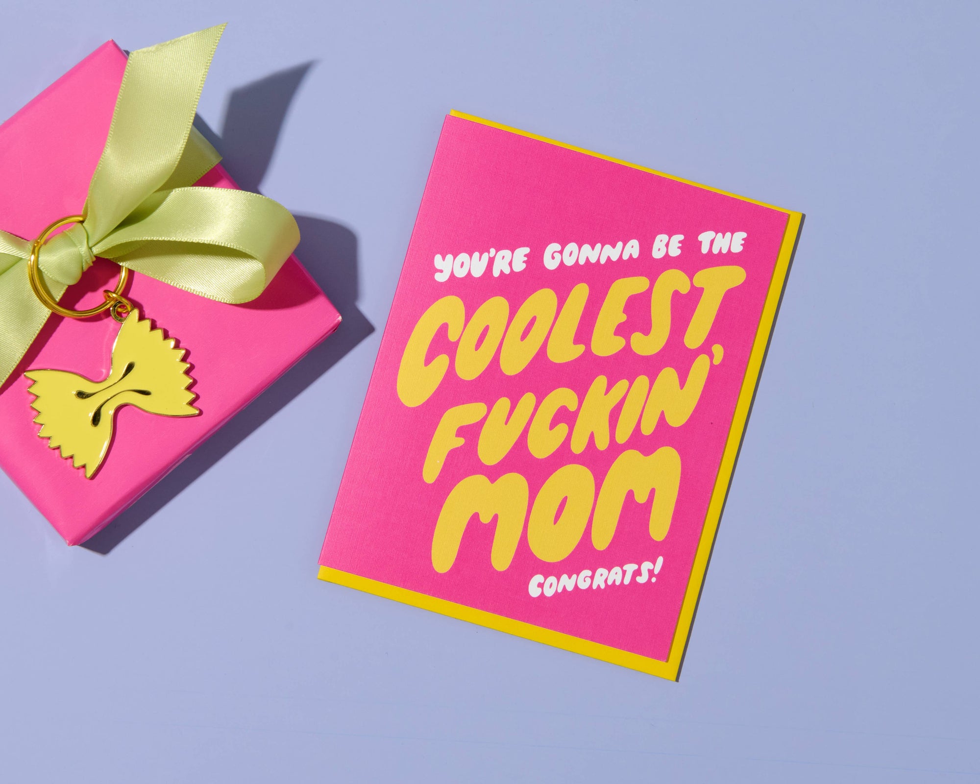 Coolest Fuckin' Mom to be Card