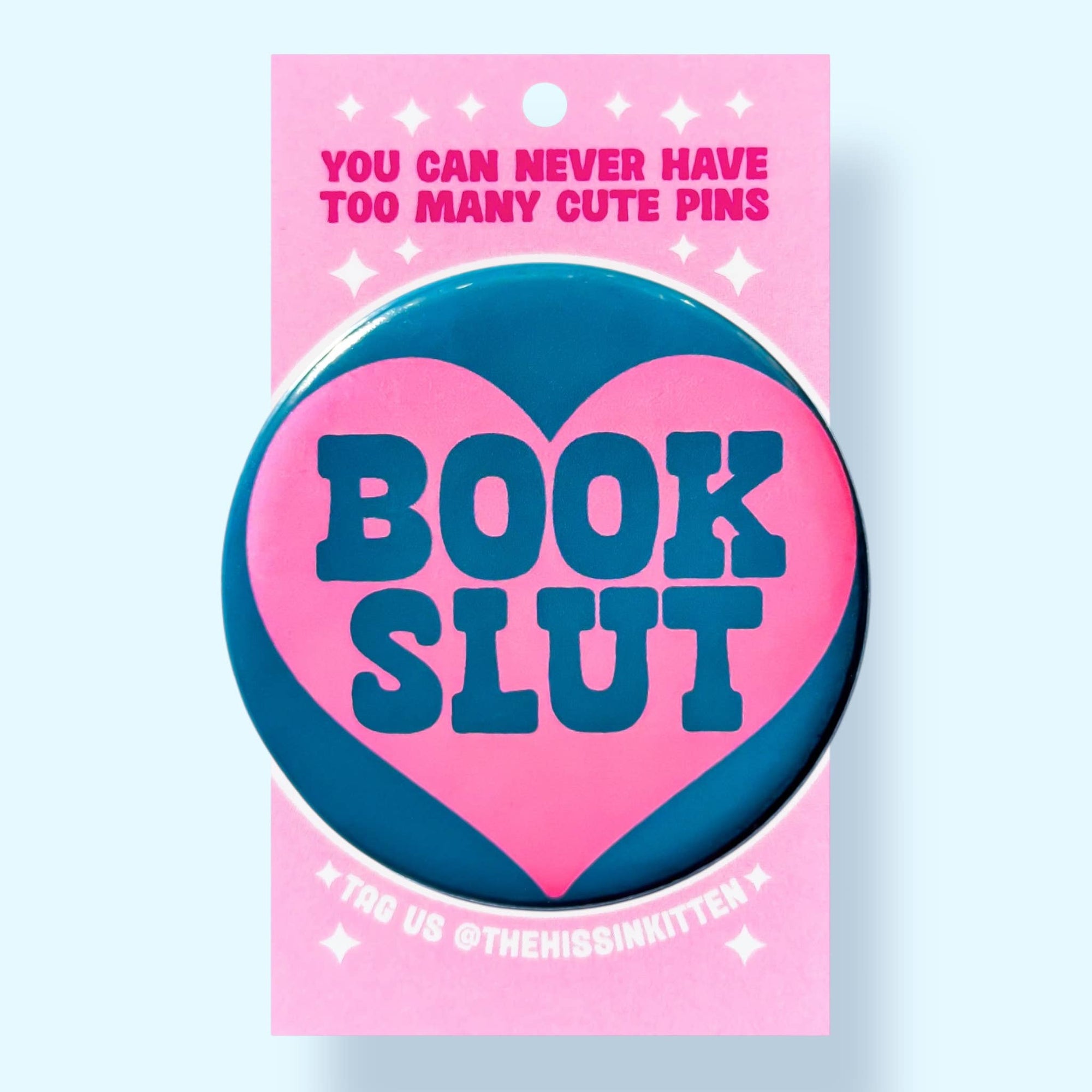 Book Slut Pin