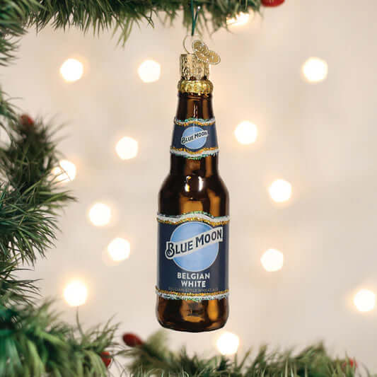 Blue Moon Beer Ornament