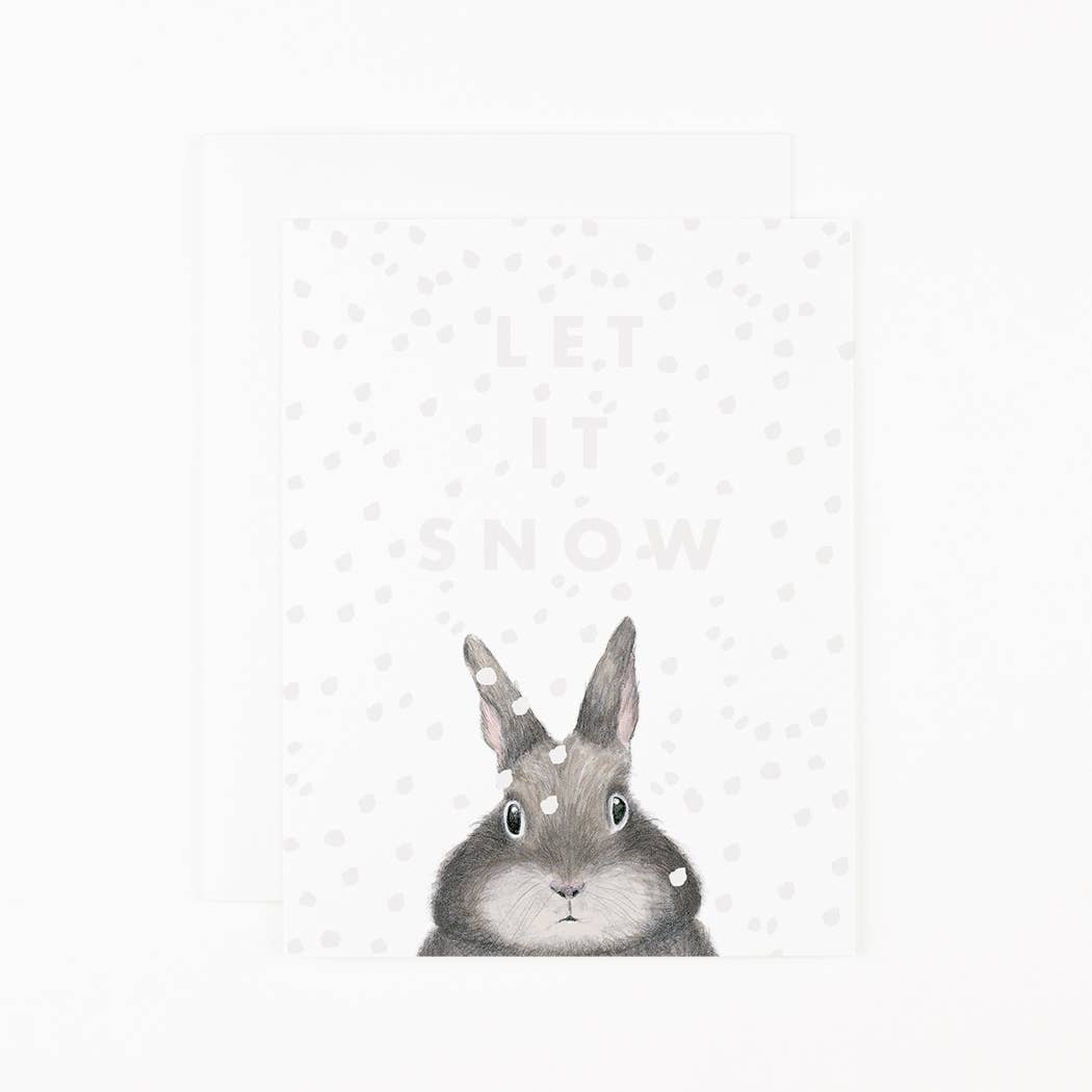 Let It Snow Holiday Card