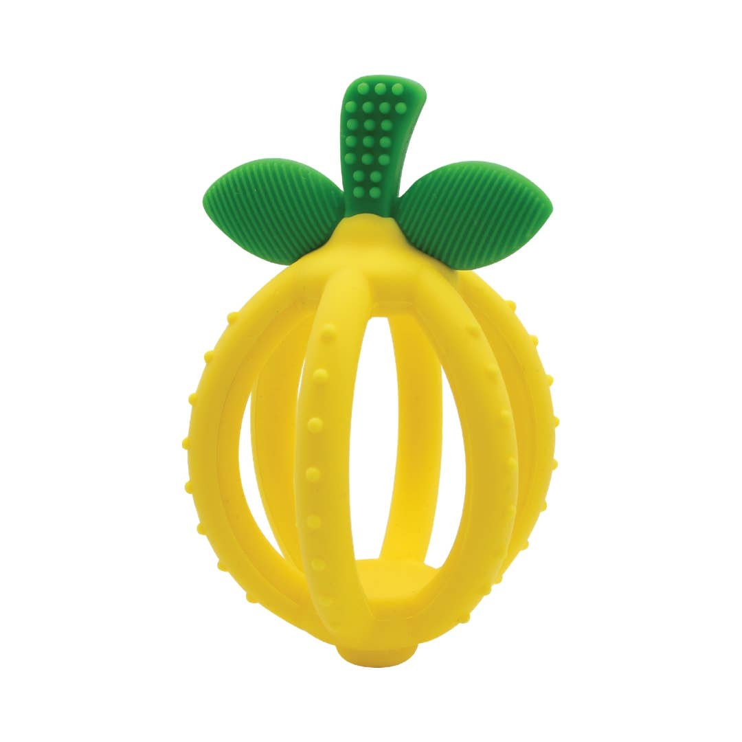 Bitzy Biter™ Teething Ball Baby Teether - Lemon