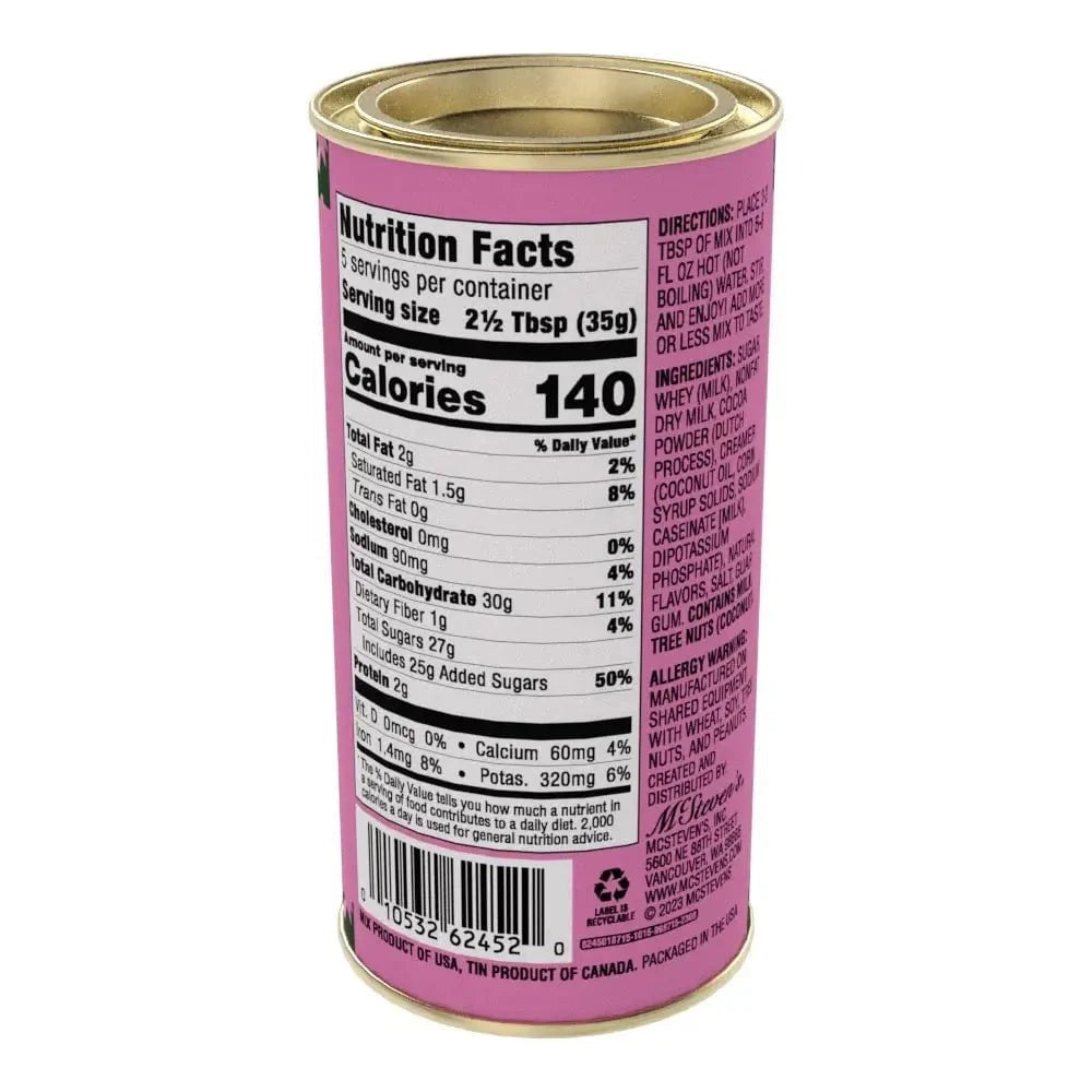 Ho Ho Co Co Double Chocolate Cocoa Large Tin