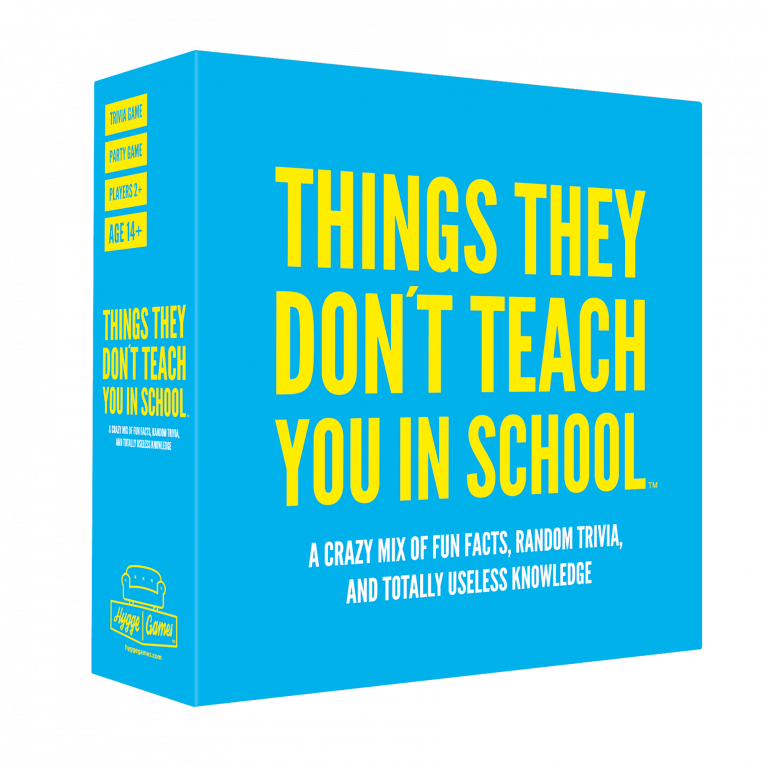 Things They Don't Teach You In School Card Game