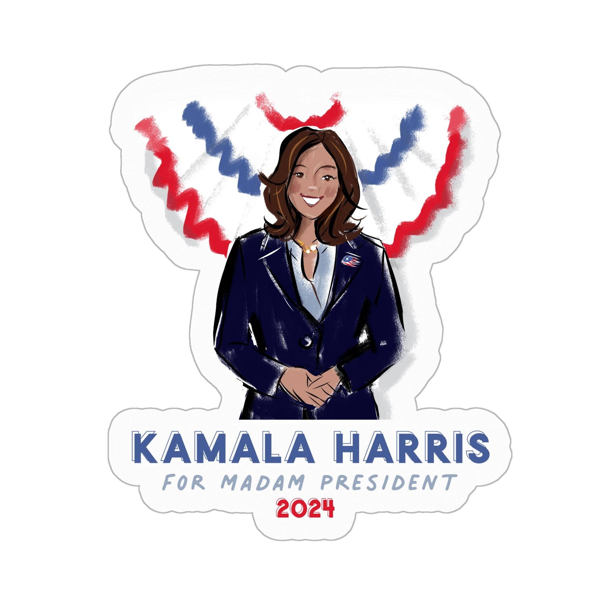 Kamala Harris For President 2024 Sticker