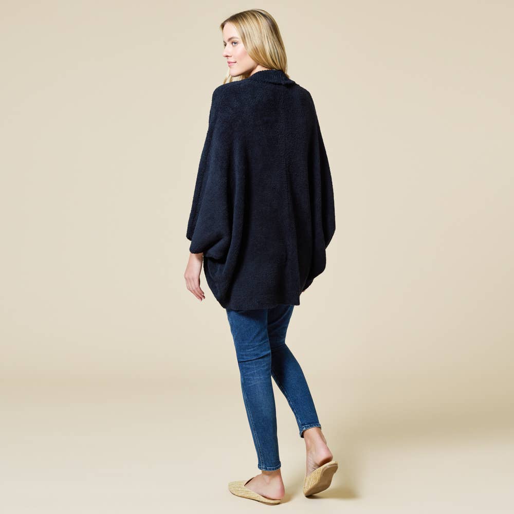 Soft & Cozy One Size Coco Marshmallow Shrug