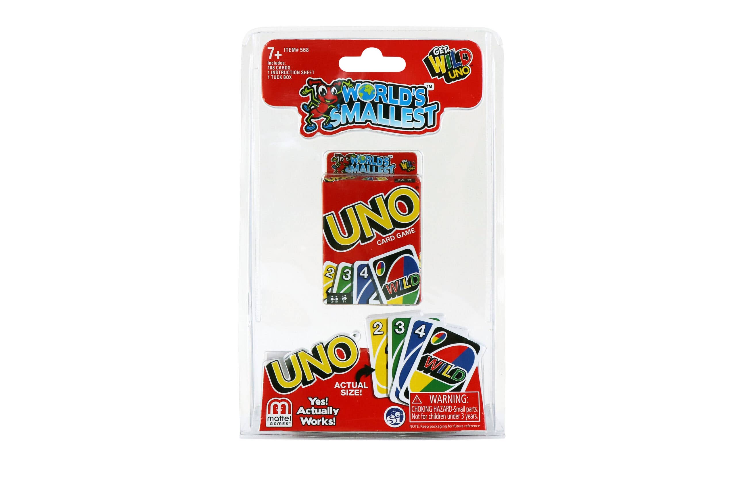 World's Smallest Uno Game