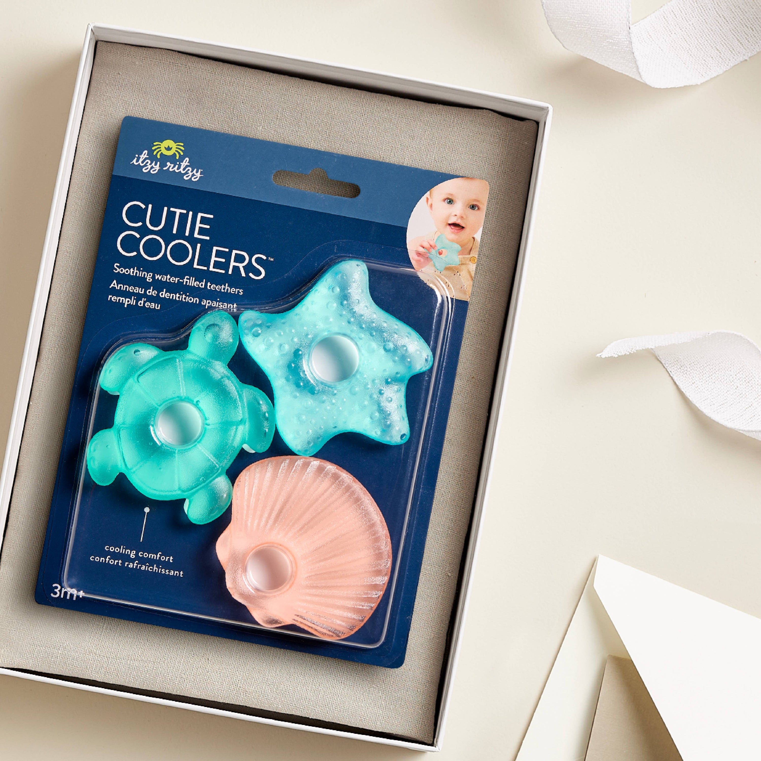 Cutie Coolers™ Water Filled Teethers (3-pack) - Silly Foods