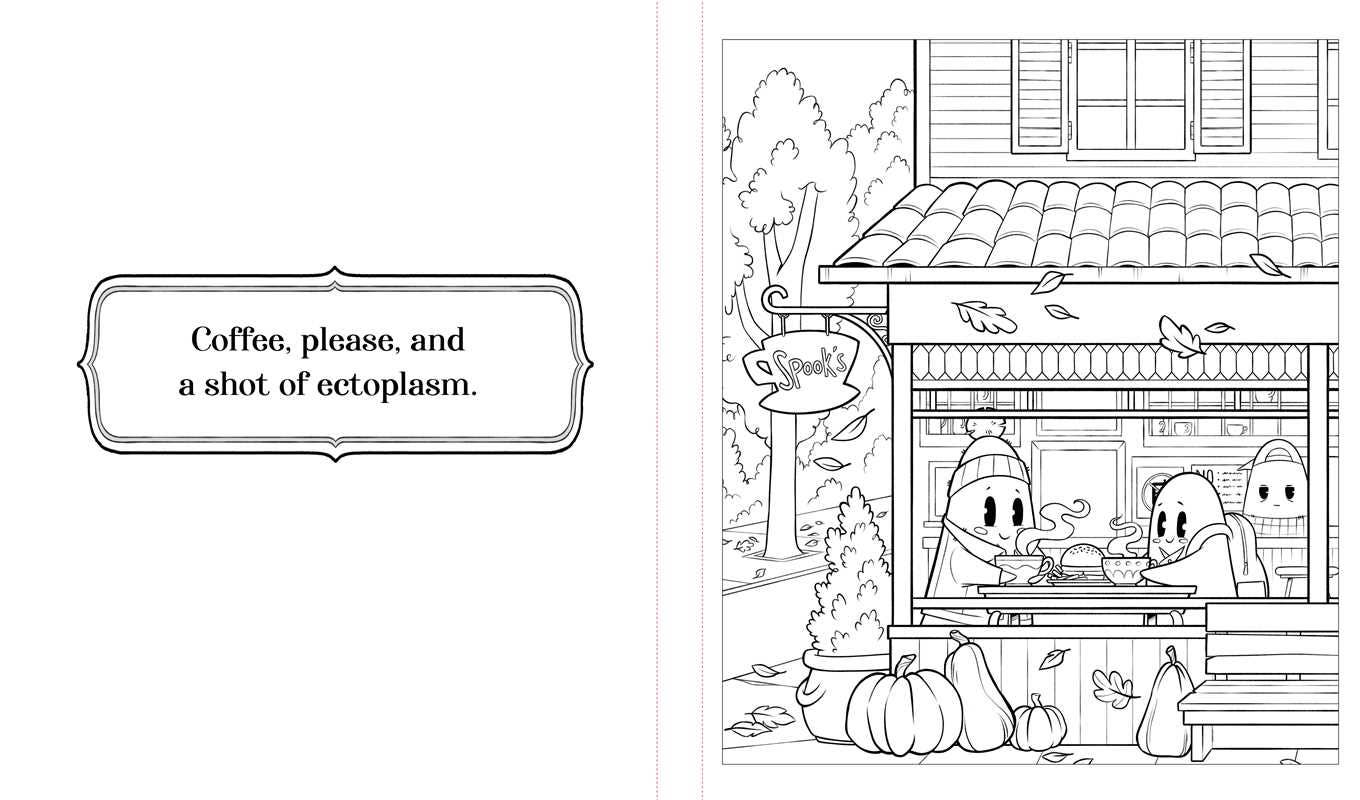 Gilmore Ghouls Coloring Book