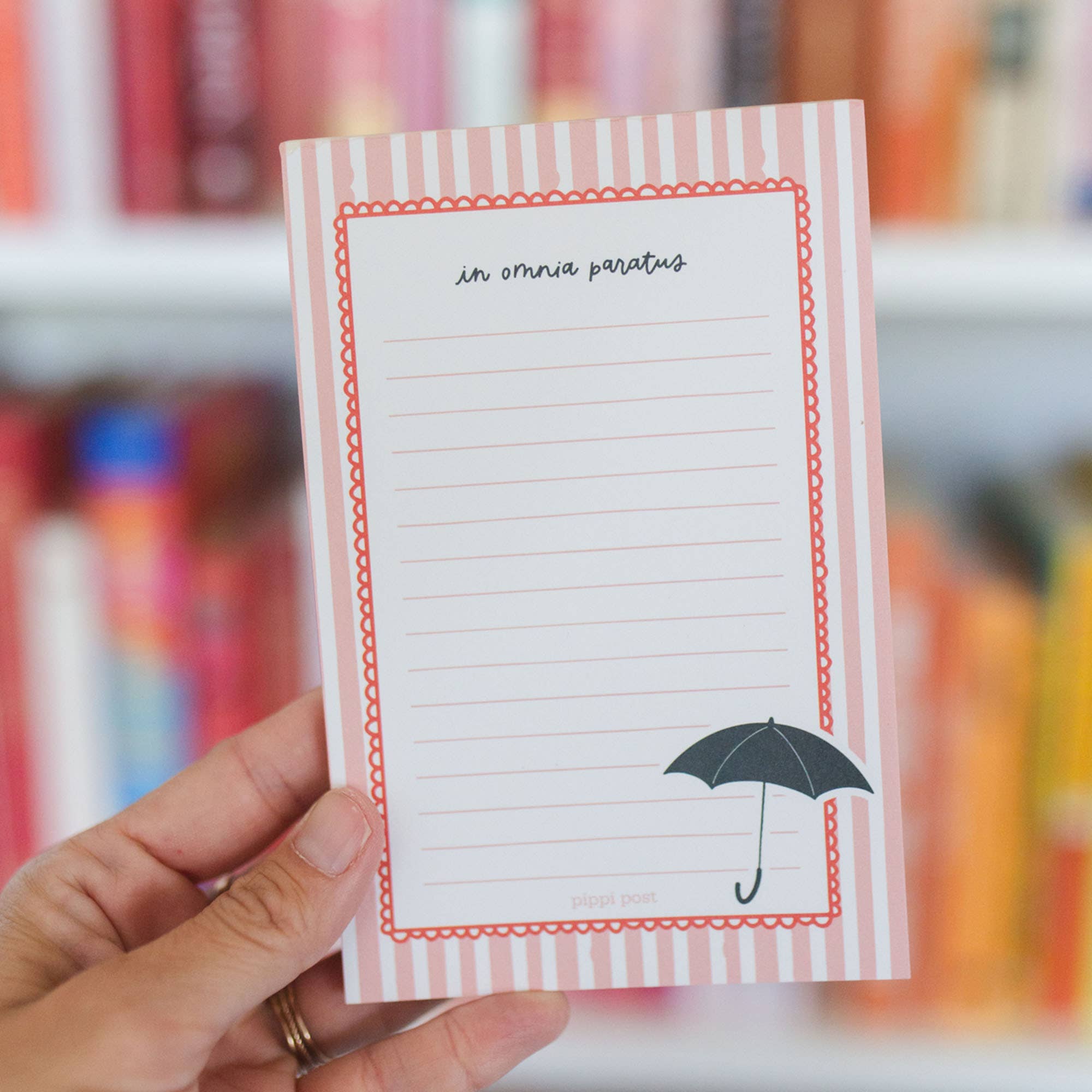In Omnia Paratus Stars Hollow Notepad