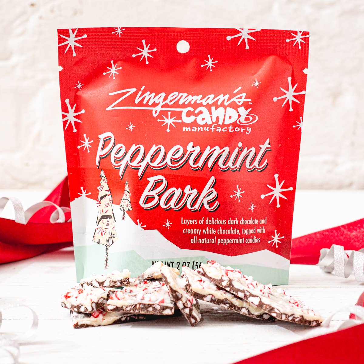 Peppermint Bark Small Pouch