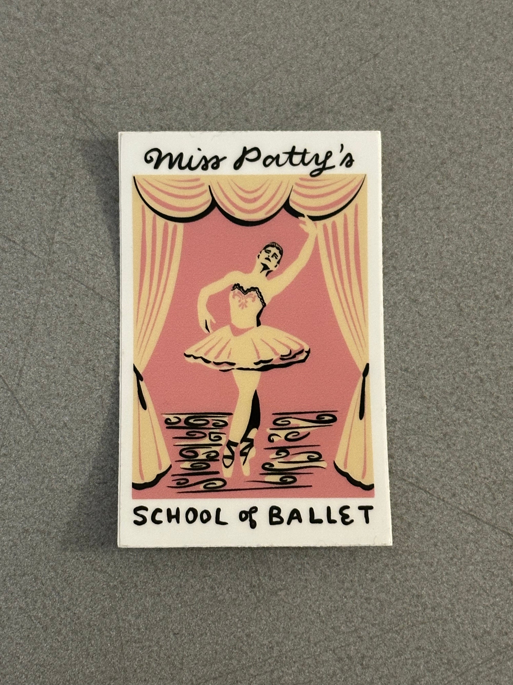 GG Inspired Miss Patty's Ballet Sticker