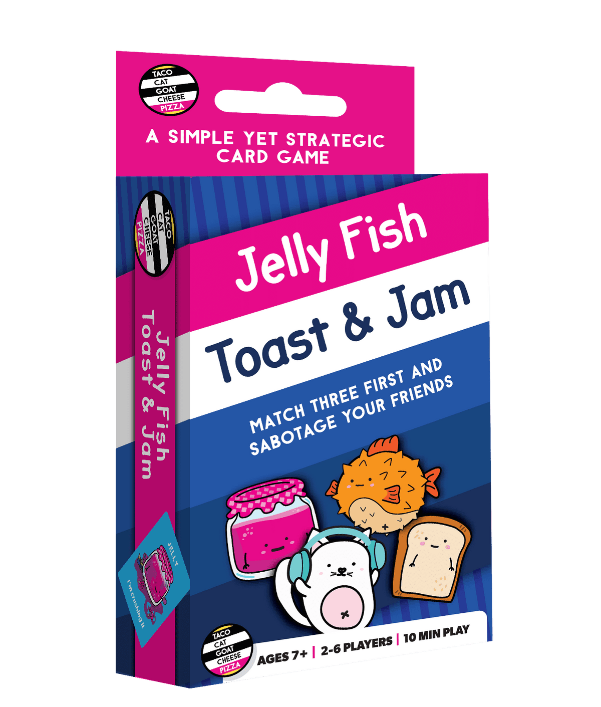 Jelly Fish Toast & Jam Card Game