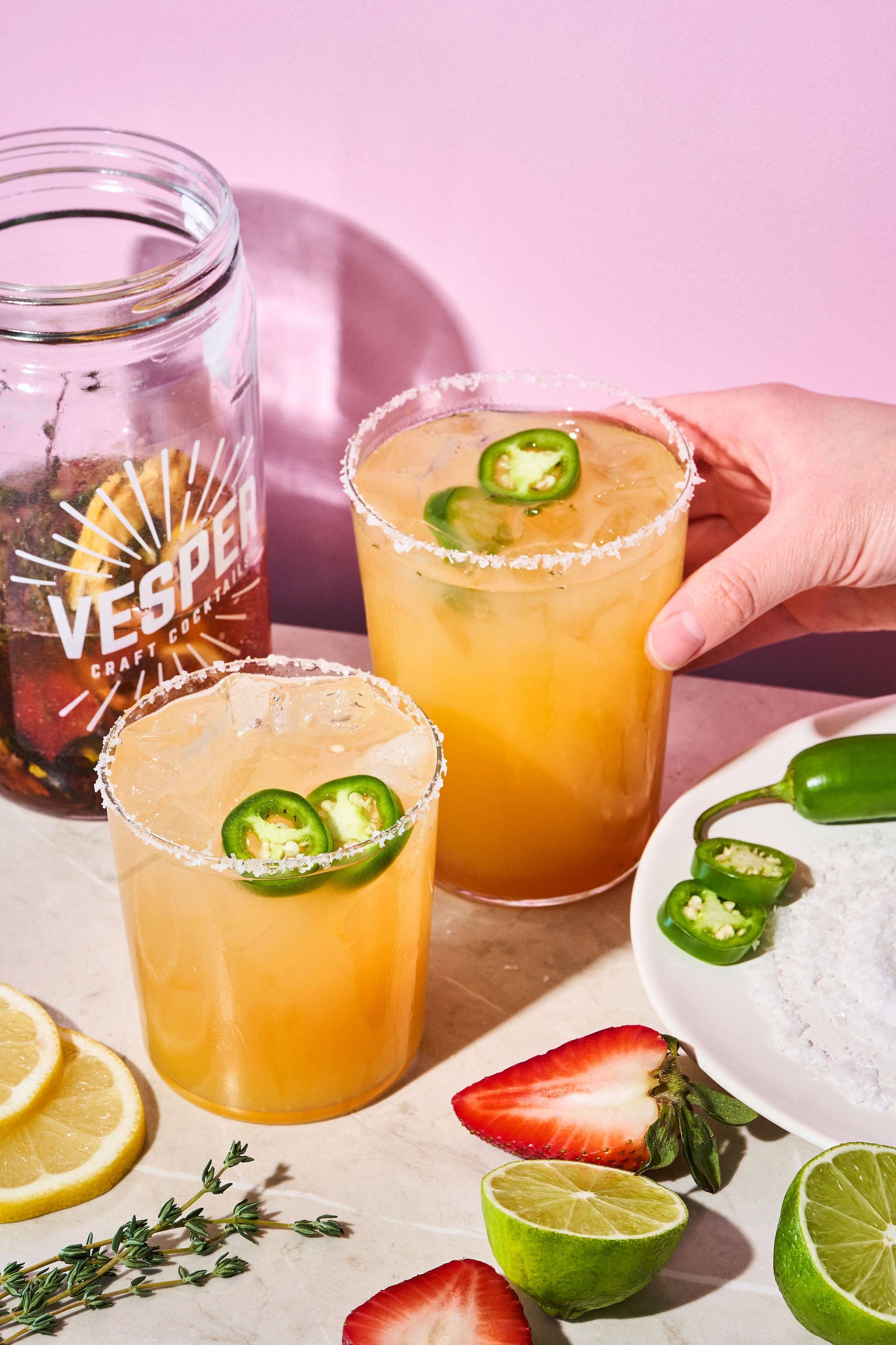 Jalapeño Margarita 32 oz Craft Cocktail Kit