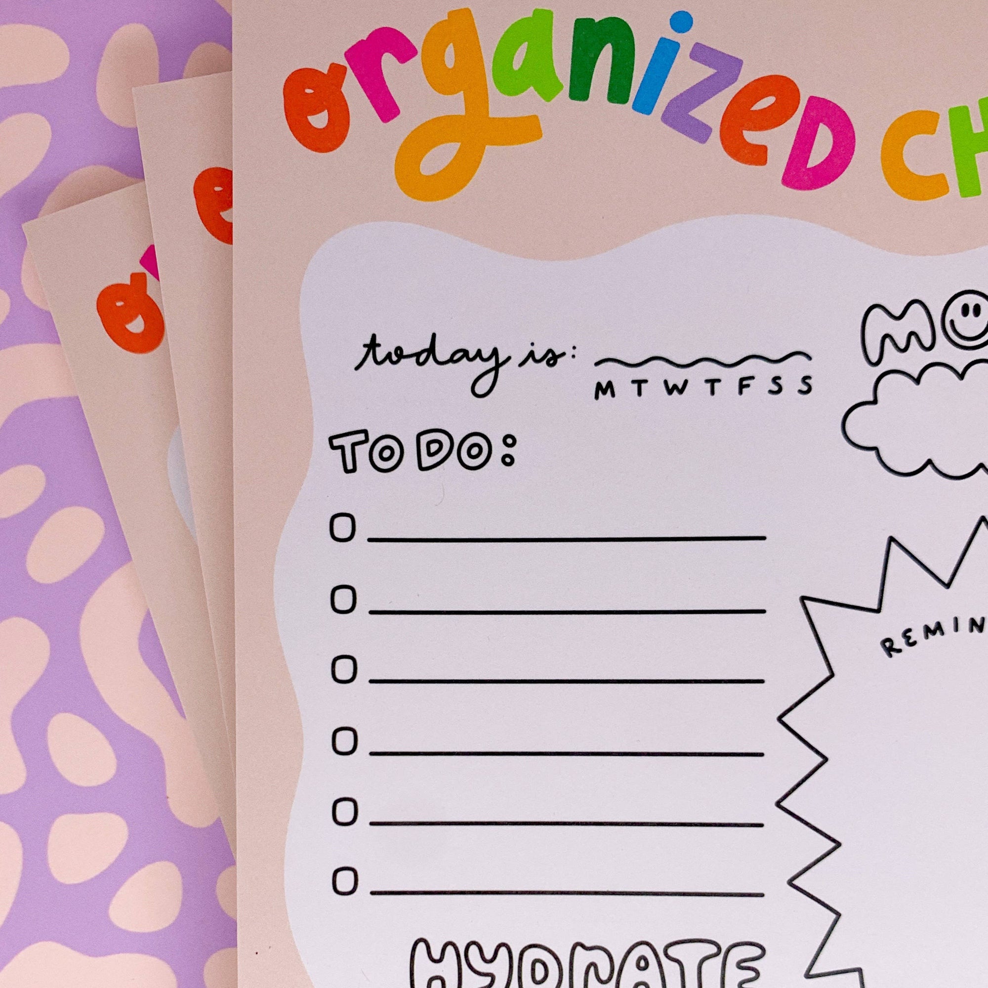 Organized Chaos Notepad