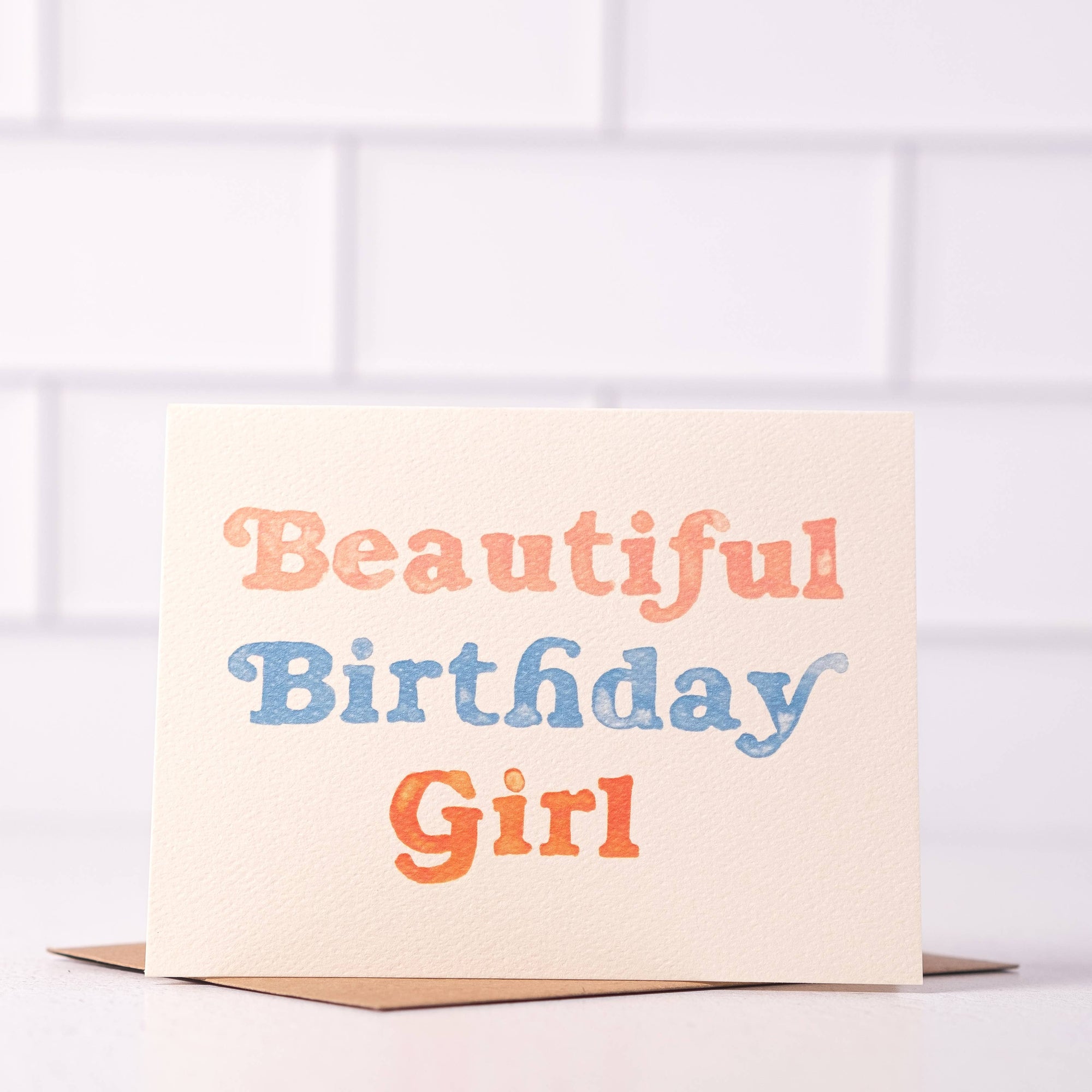 Beautiful Birthday Girl Card