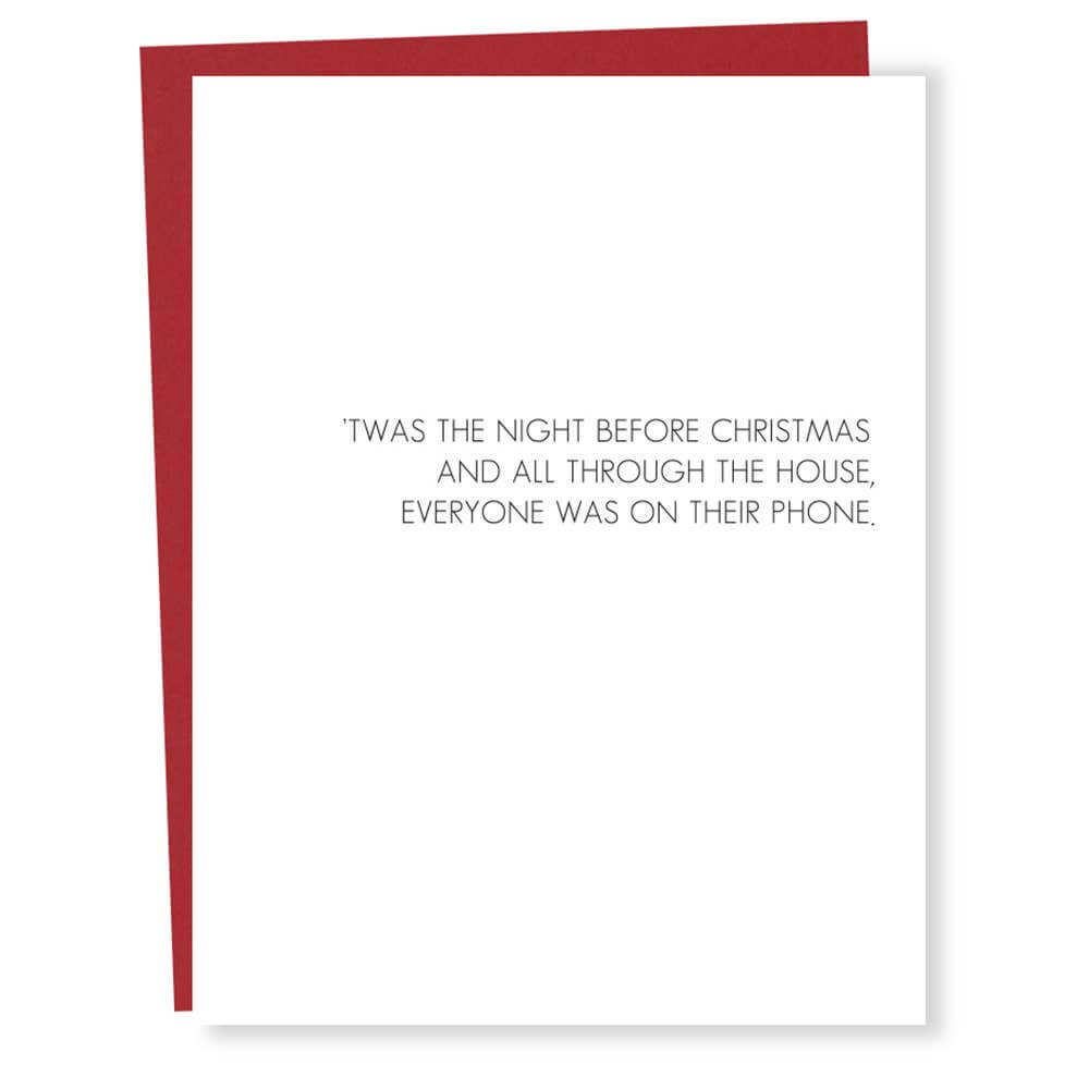 Holiday Phone Card