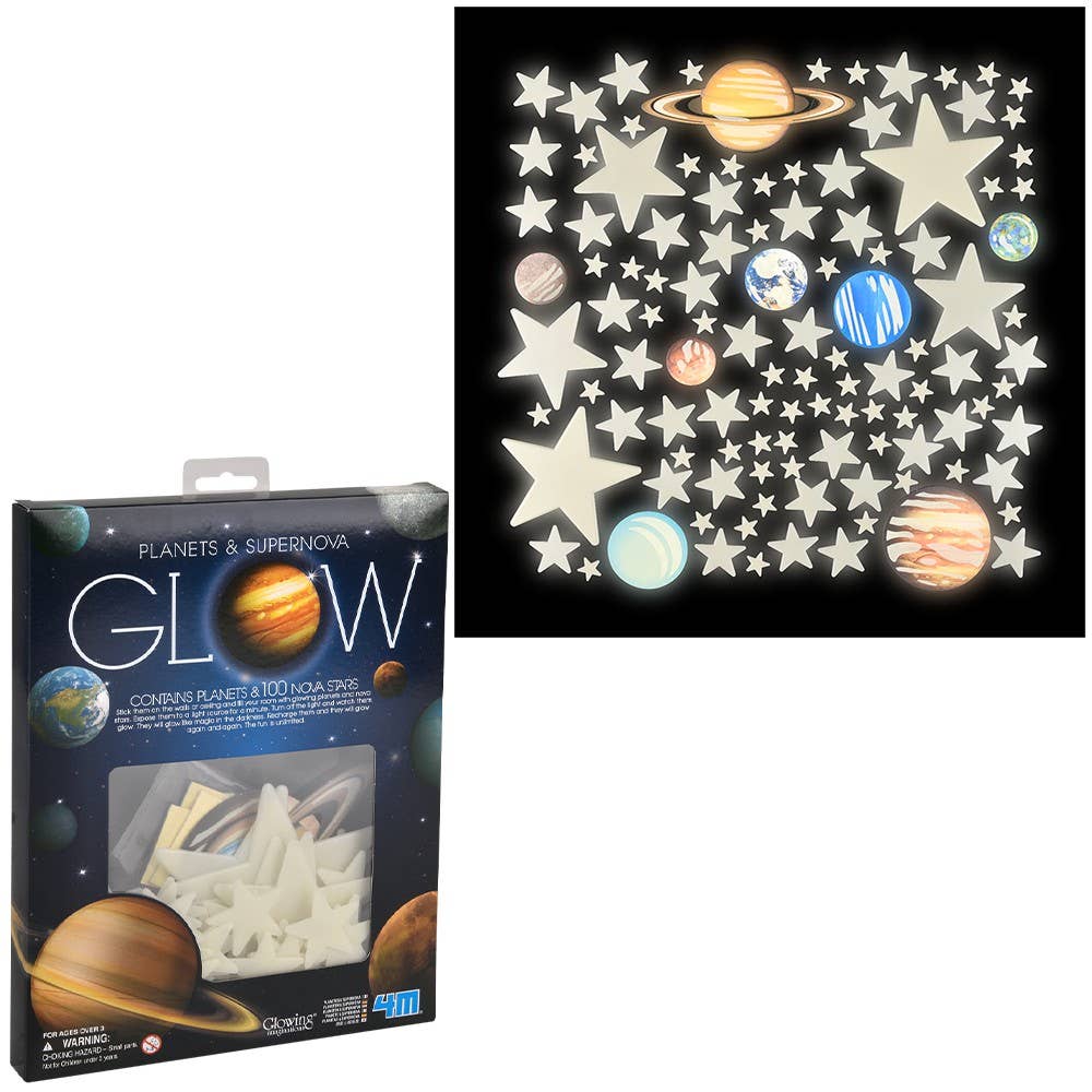 Glow Planets & Super Nova 100Pcs In Box