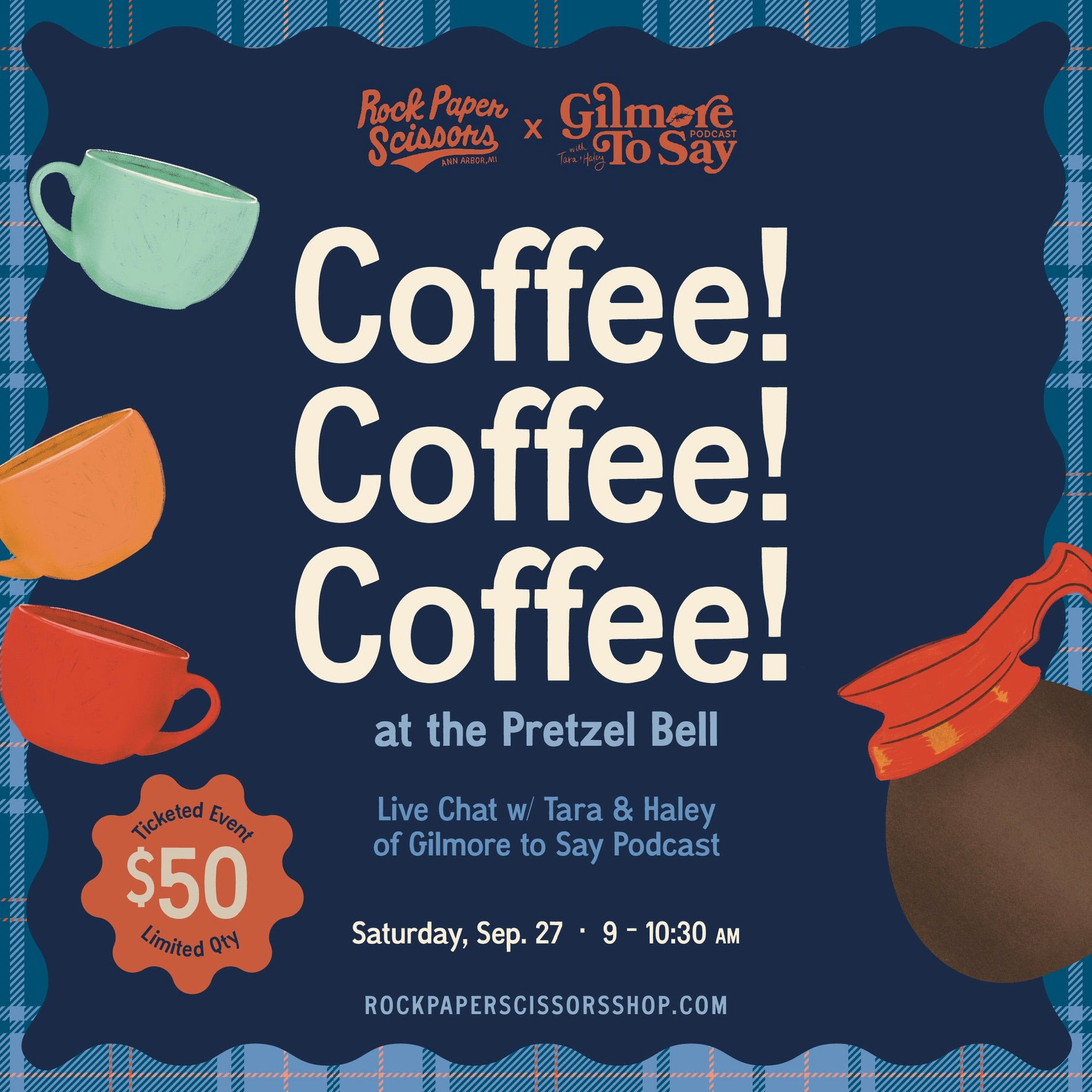 Coffee Coffee Coffee Live! with Gilmore to Say