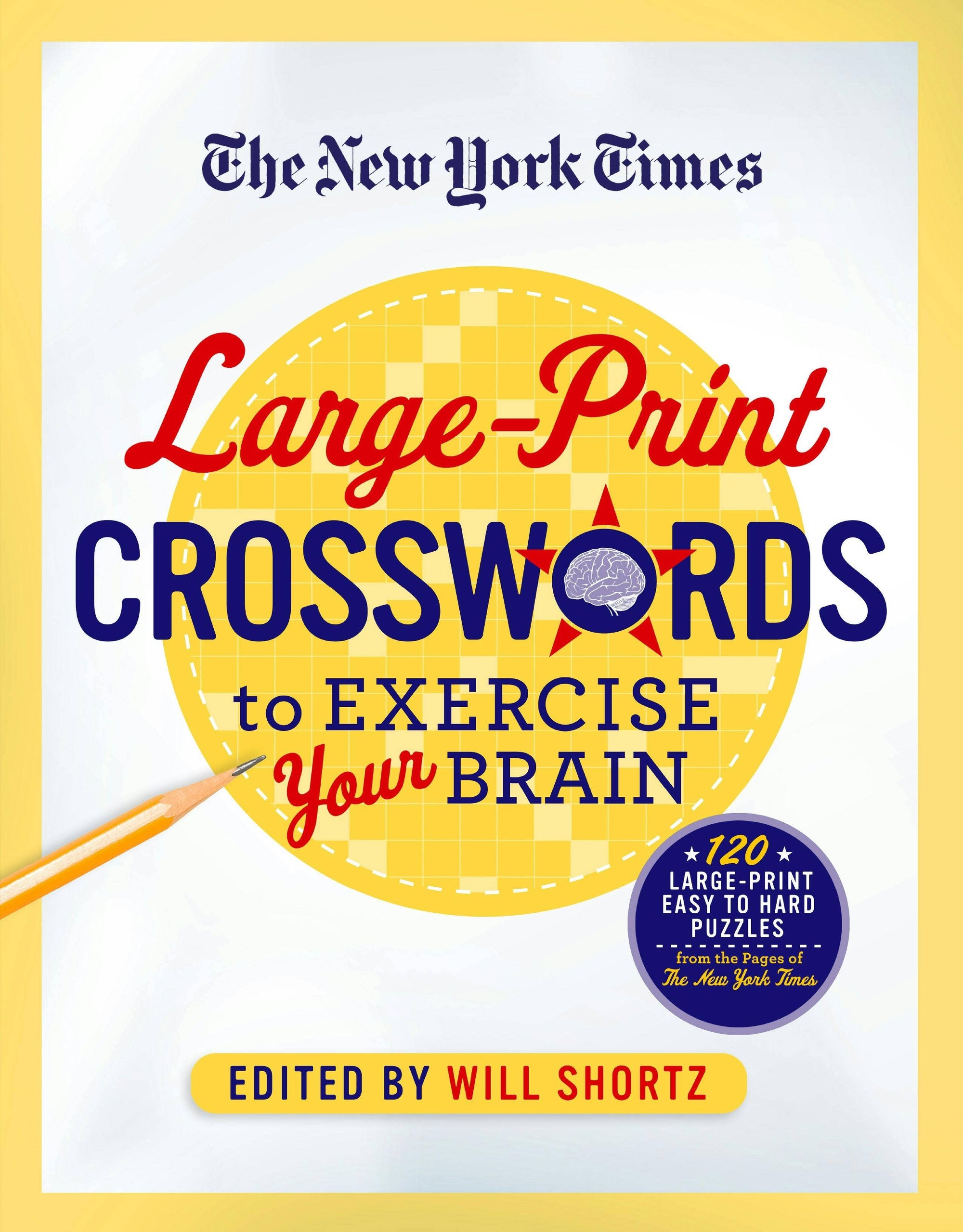 Nyt Large-Print Crosswords: 120 Easy To Hard Puzzles