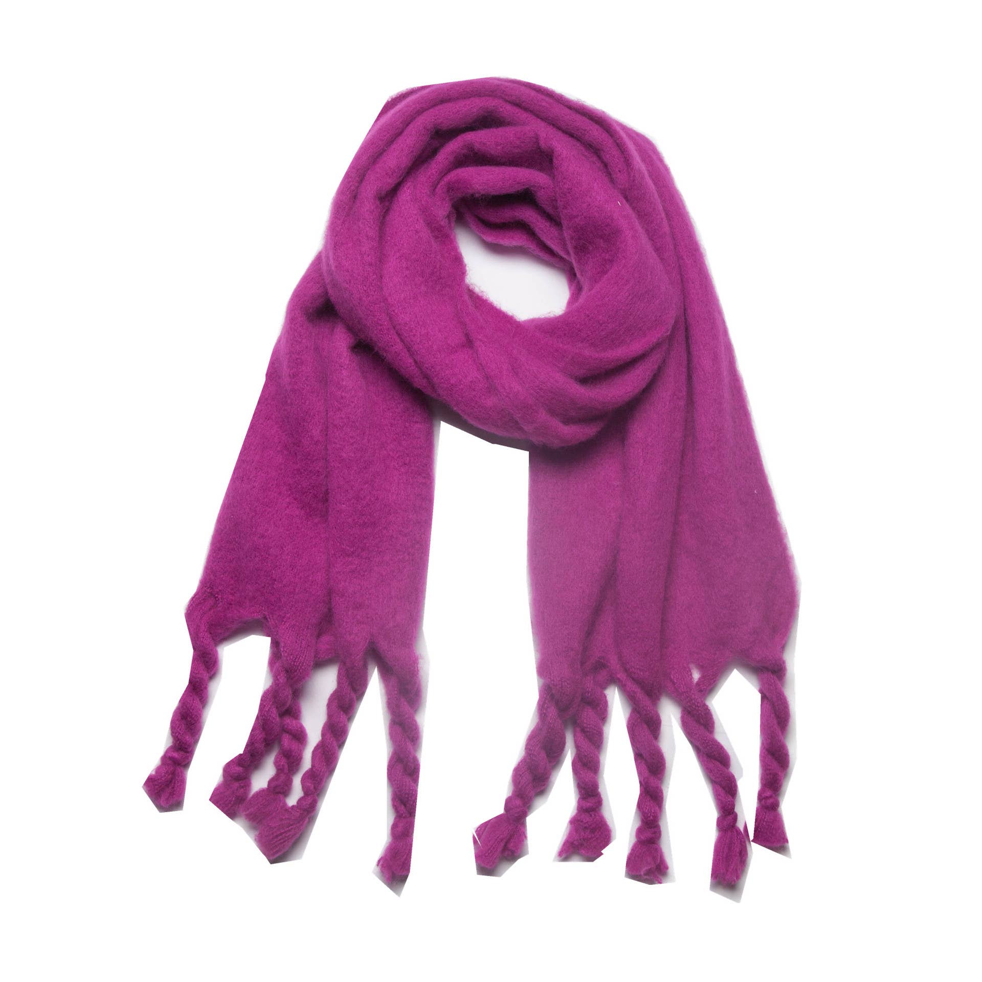 Light Pink Blanket Scarf