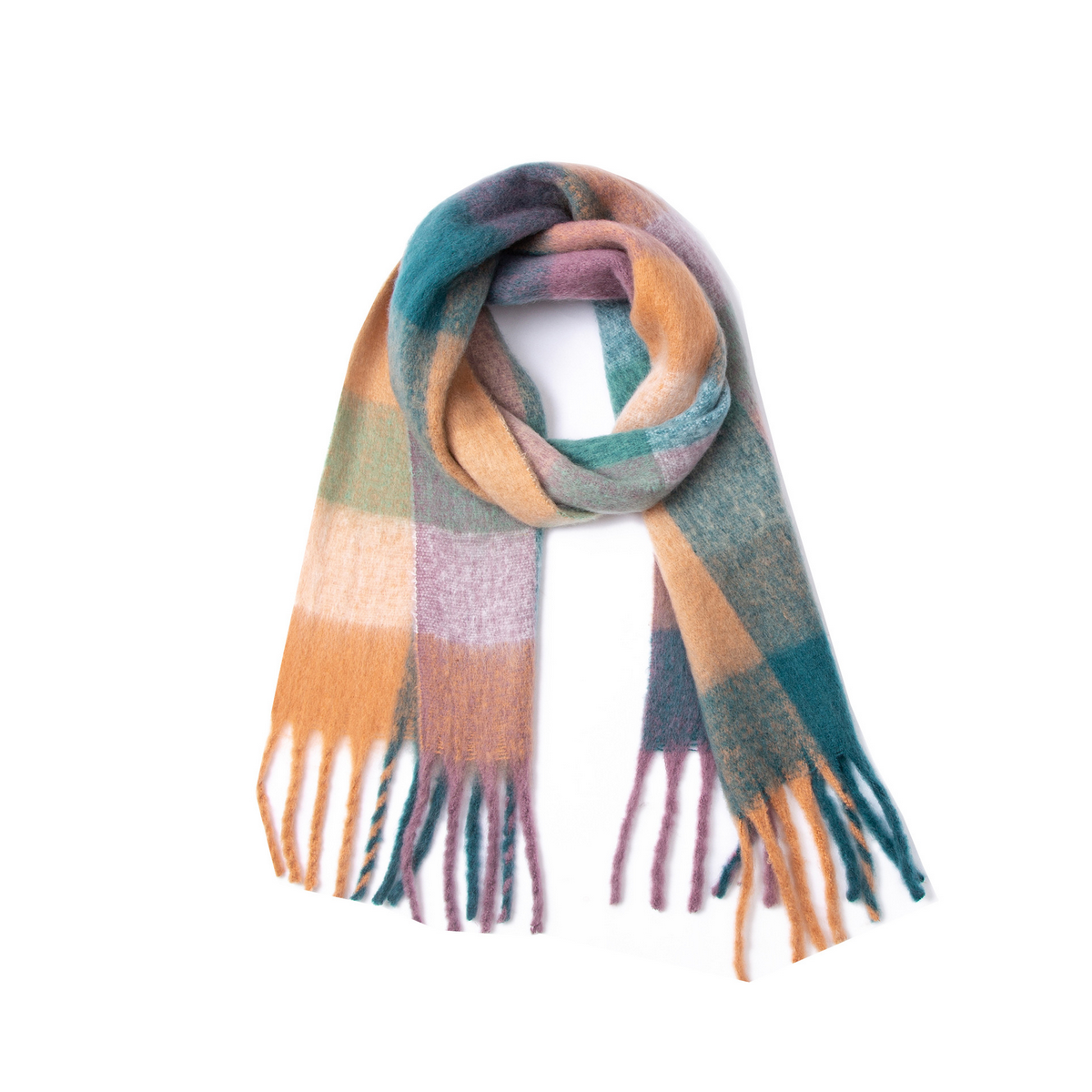 Primary Bright Blanket Scarf
