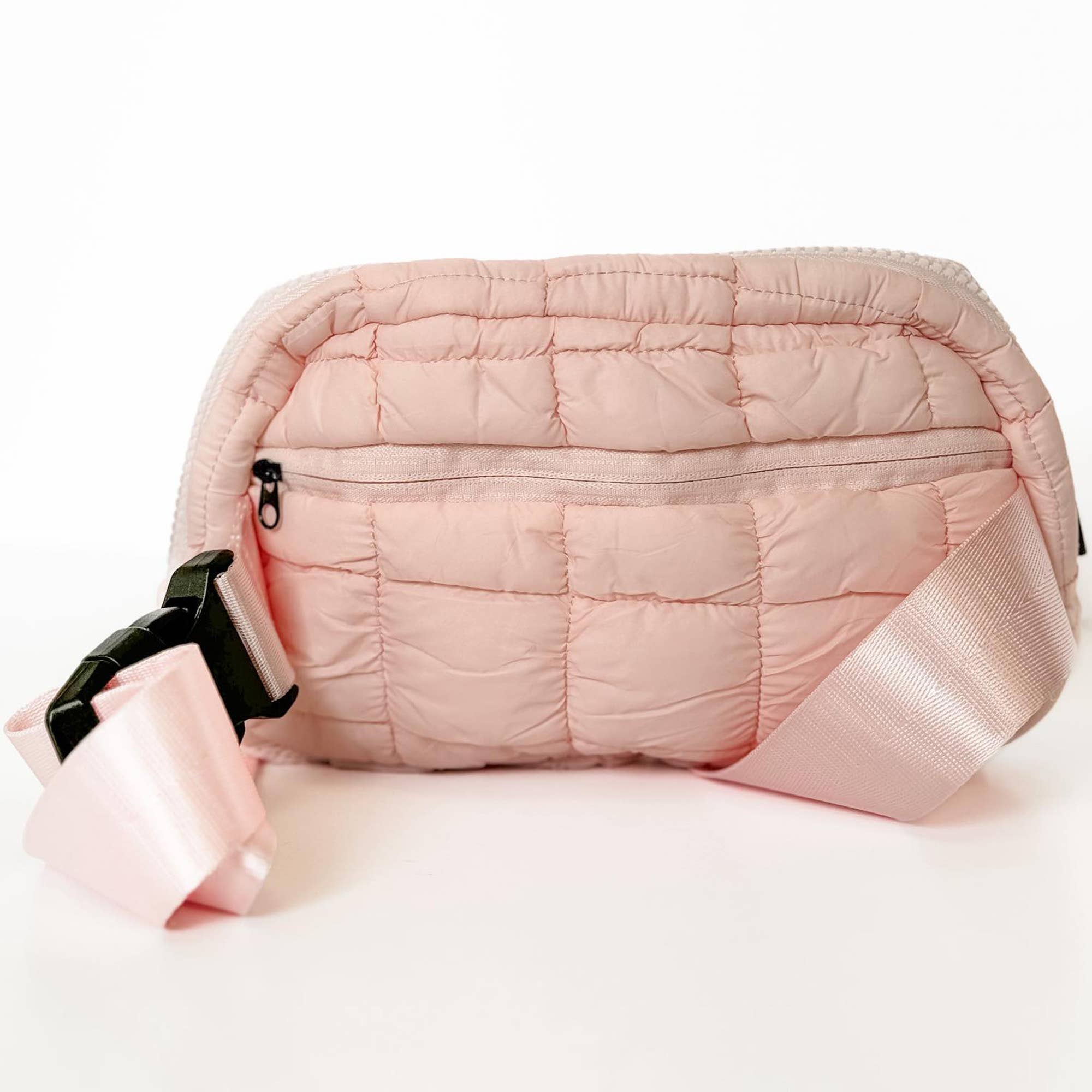 Puffy Cream Belt Bag