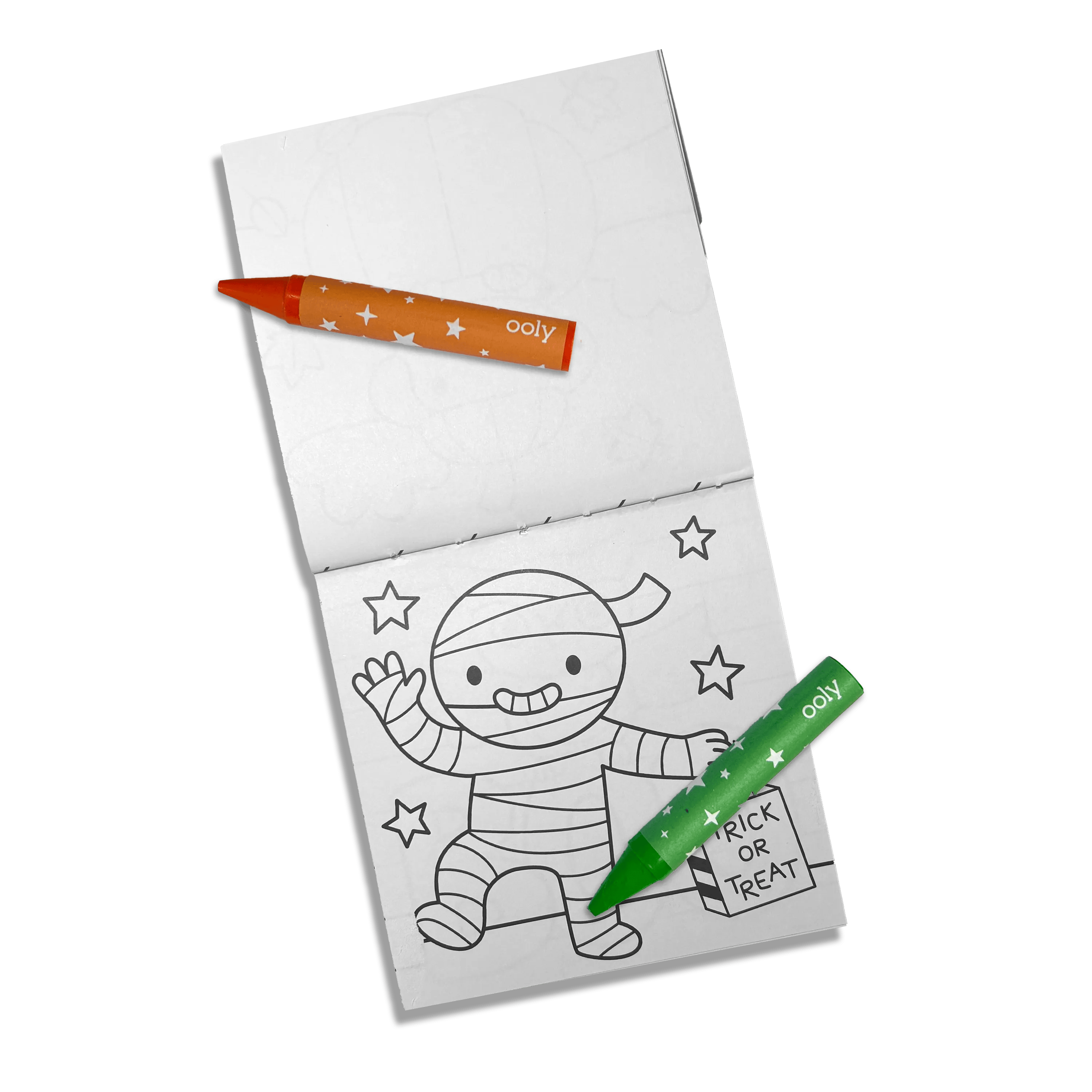 Carry-Along Coloring Book Set - Happy Haunts