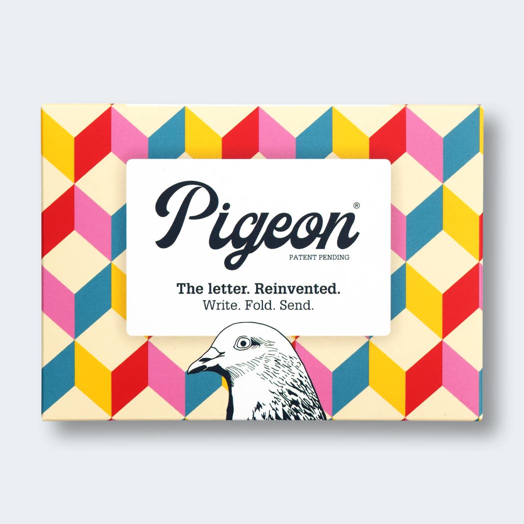 Urban Pigeon Colorful Folding Letter Pack, Pack of 6