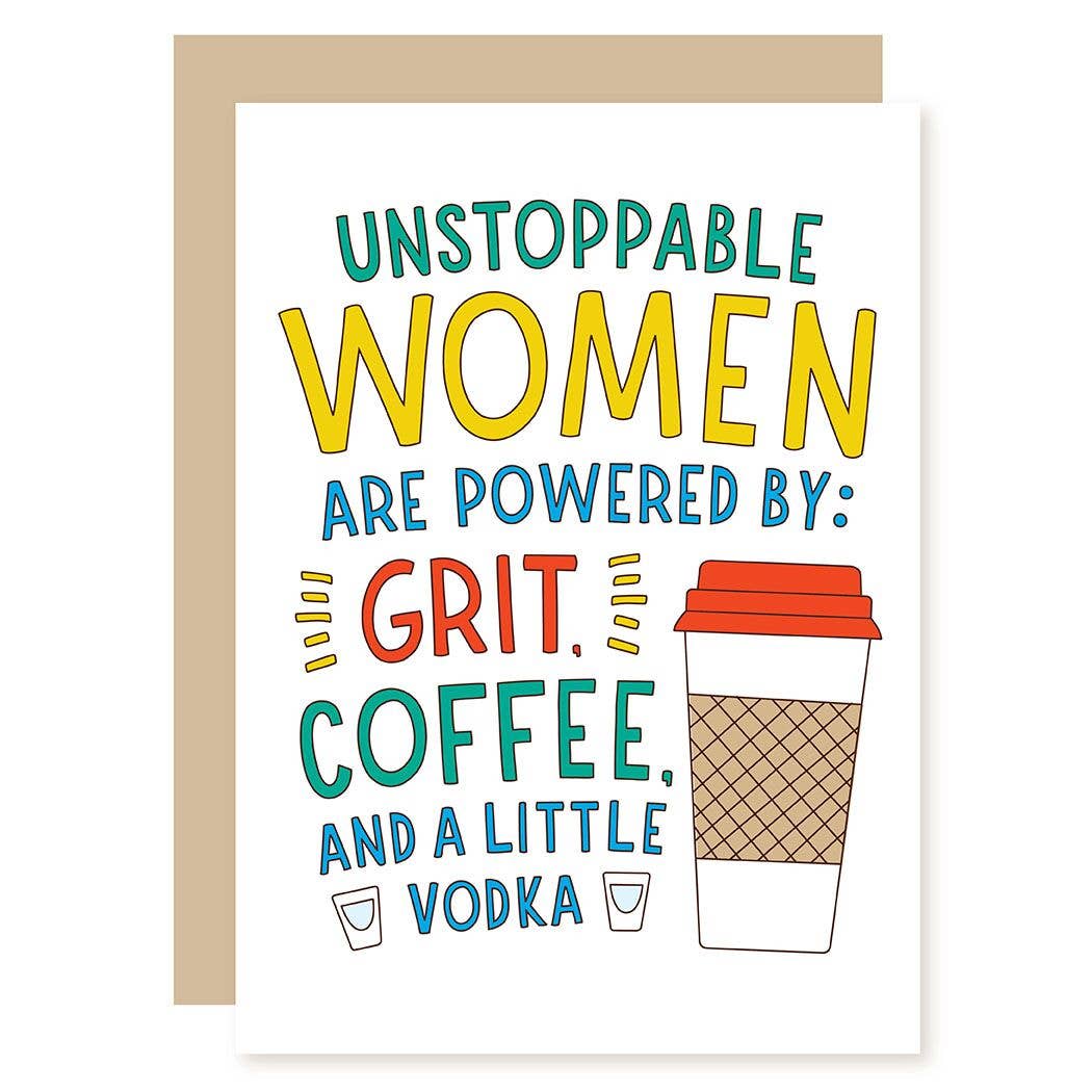 To Go Coffee Birthday Card