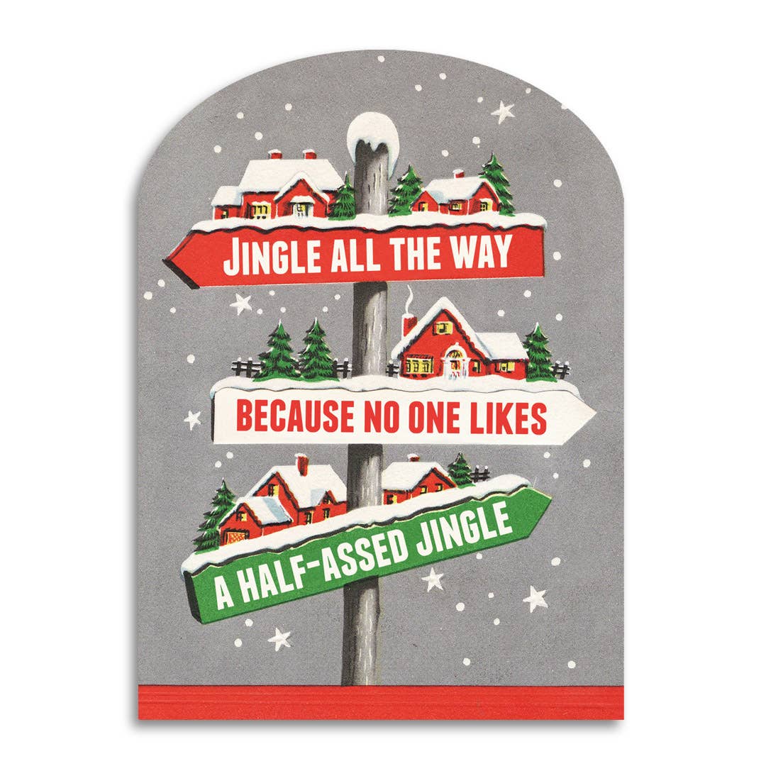 Jingle All the Way Card