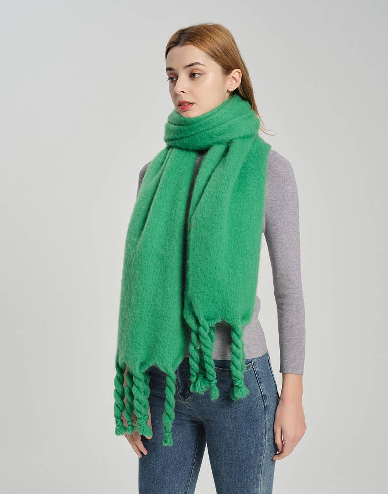 Light Pink Blanket Scarf