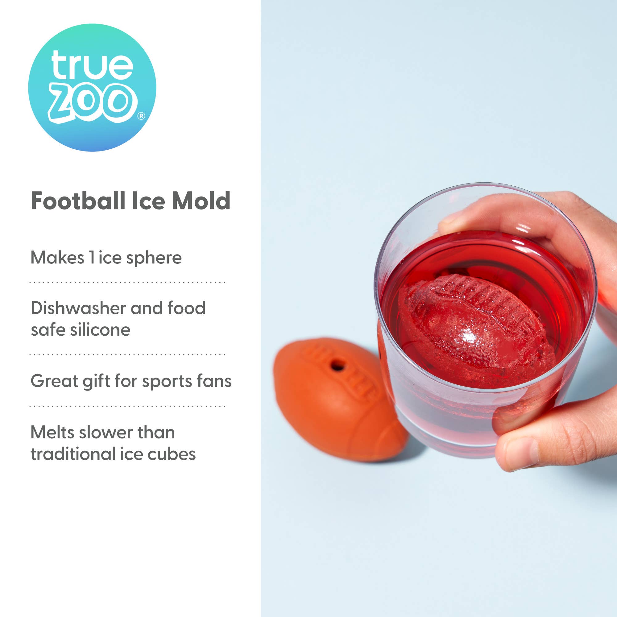 Football Ice Cube Mold