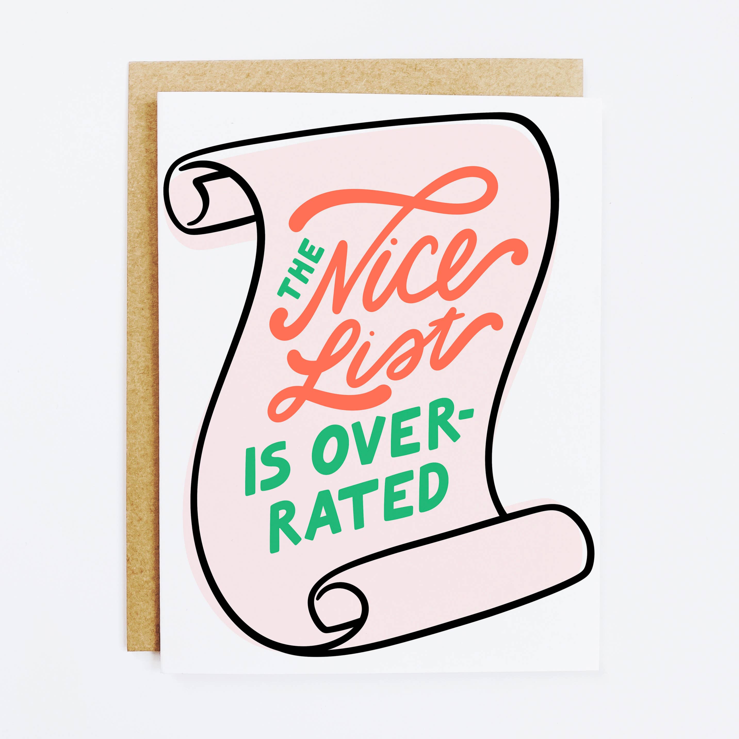 Nice List Holiday Card