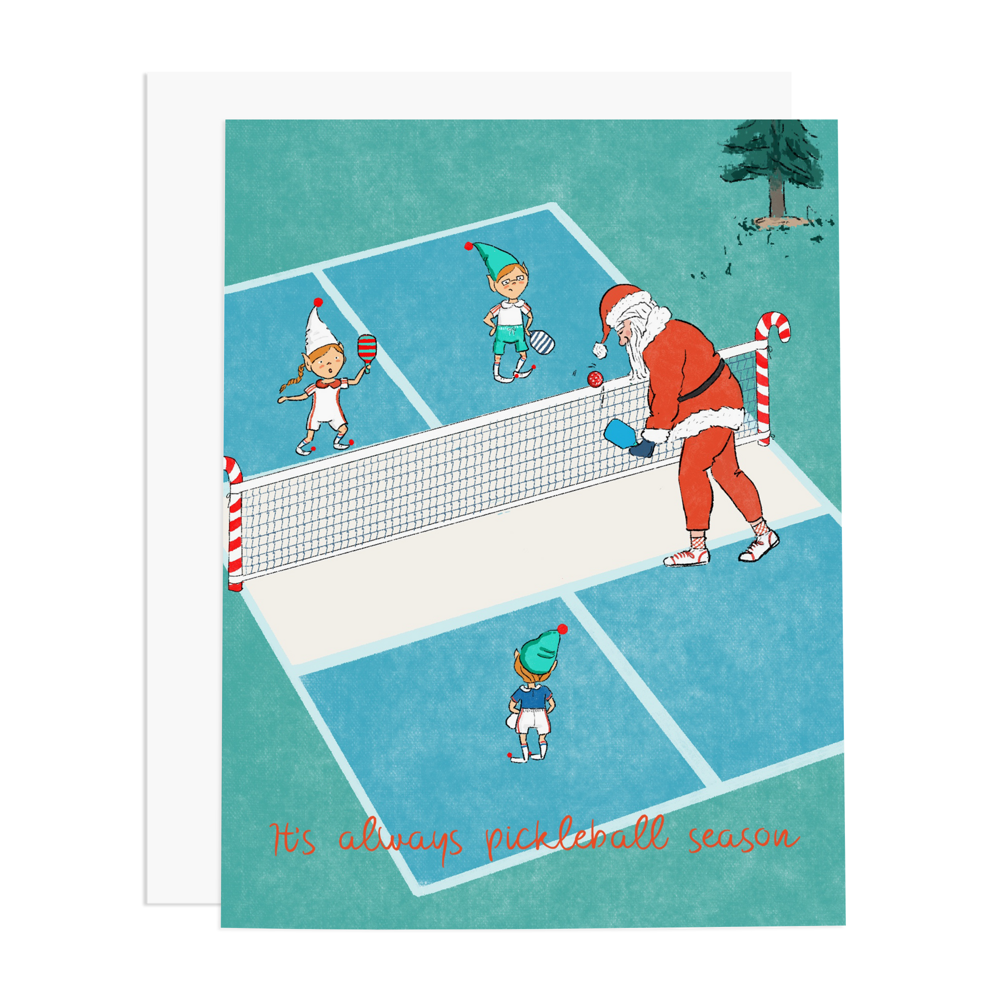 It's Always Pickleball Season Holiday Card