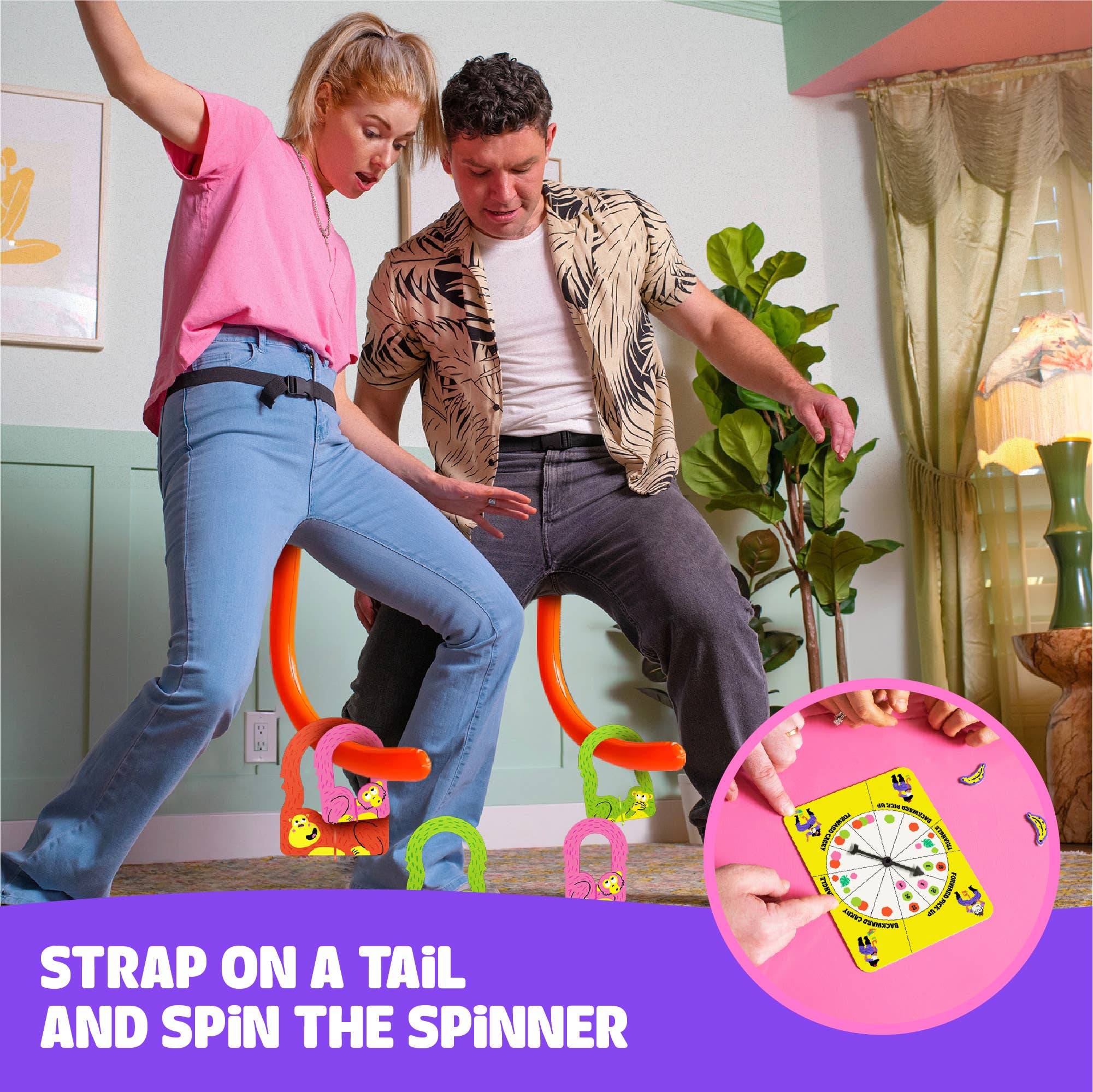 It's Bananas! The Monkey Tail Party Game for all ages!