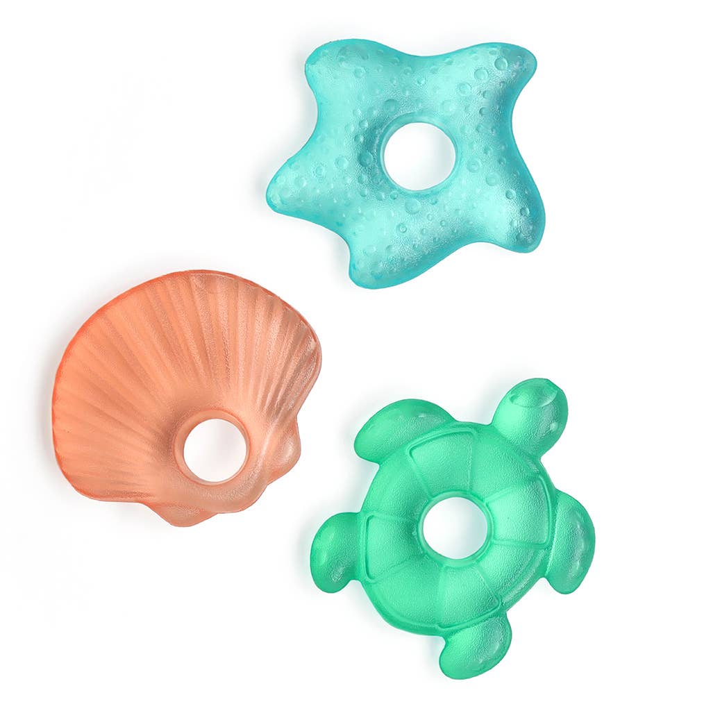 Cutie Coolers™ Water Filled Teethers (3-pack) - Silly Foods