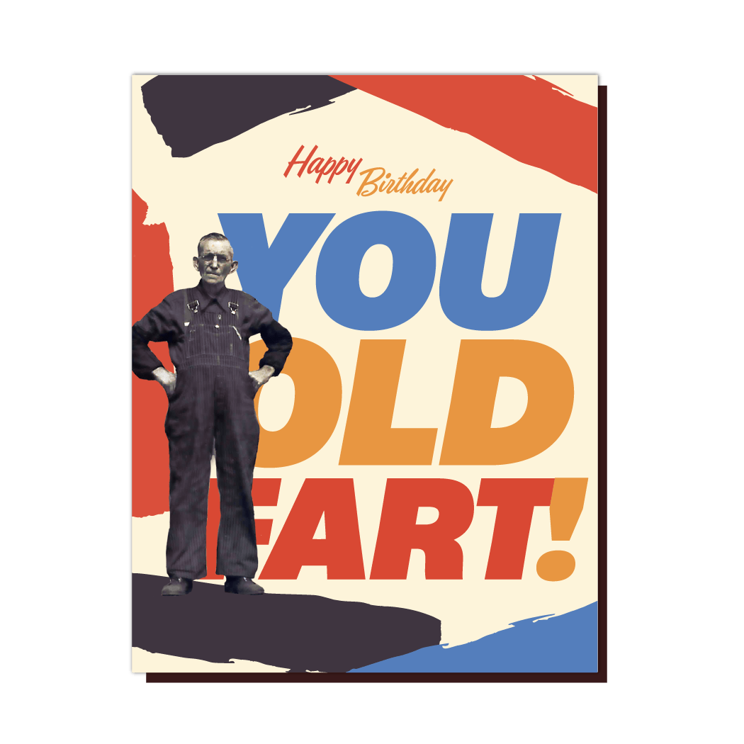 Happy Birthday Old Fart Card